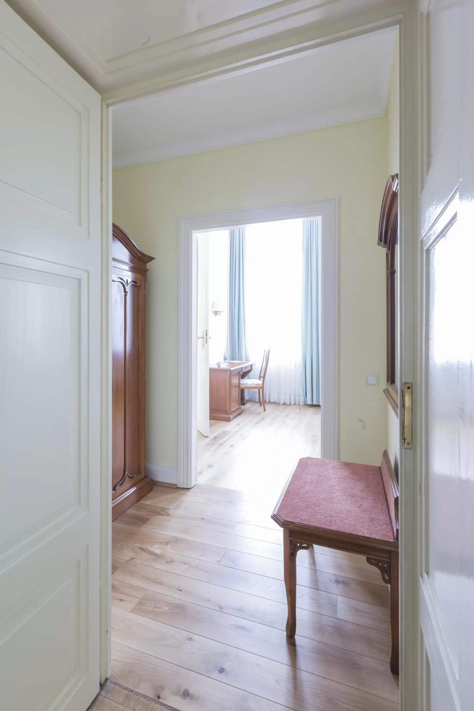 Decorative detail, Bed in Schlosshotel Westerholt