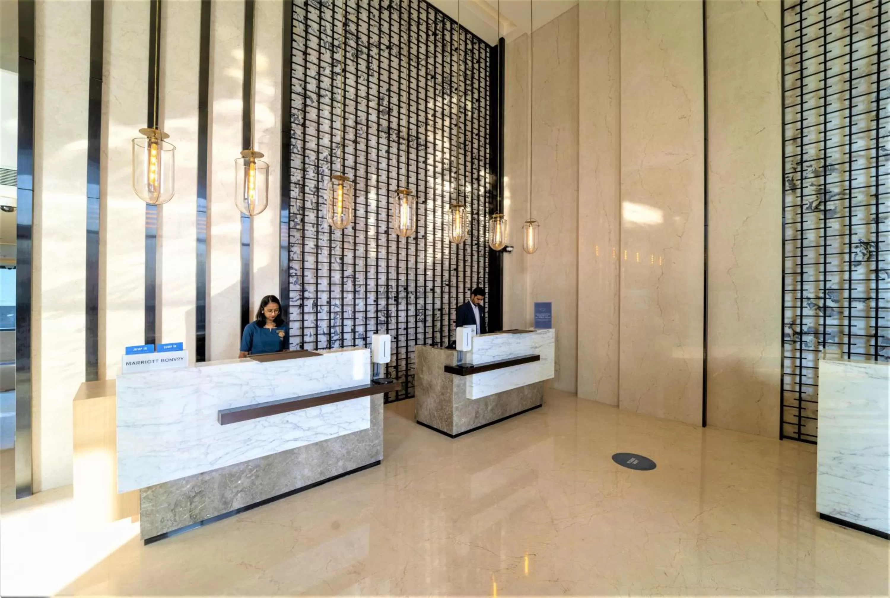 Lobby or reception in Courtyard by Marriott Vadodara