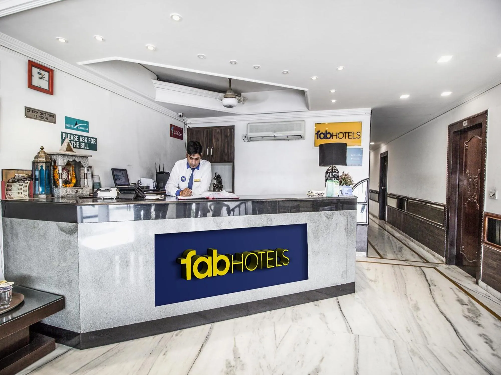 Lobby or reception, Lobby/Reception in FabHotel Star Delhi Airport