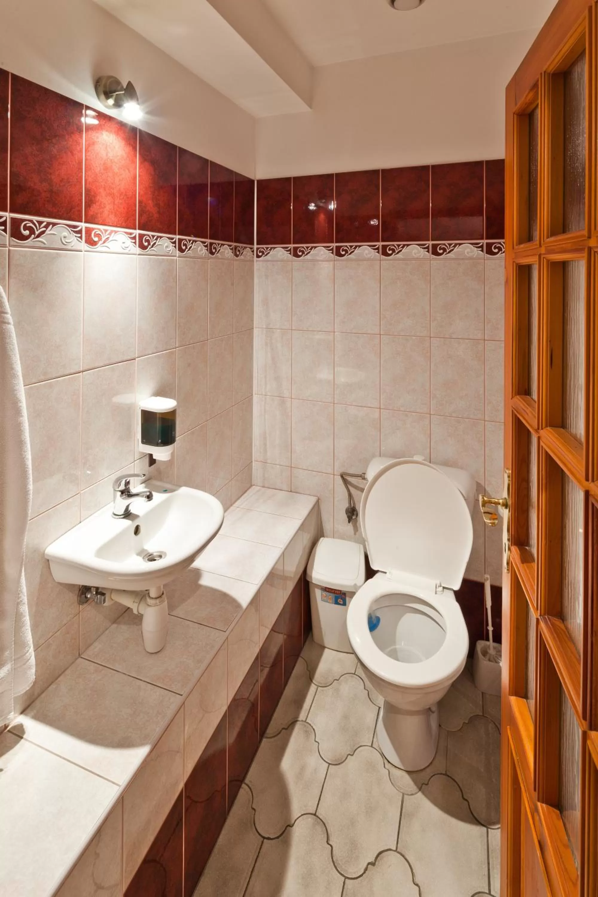 Toilet in Pension Fontána Svitavy