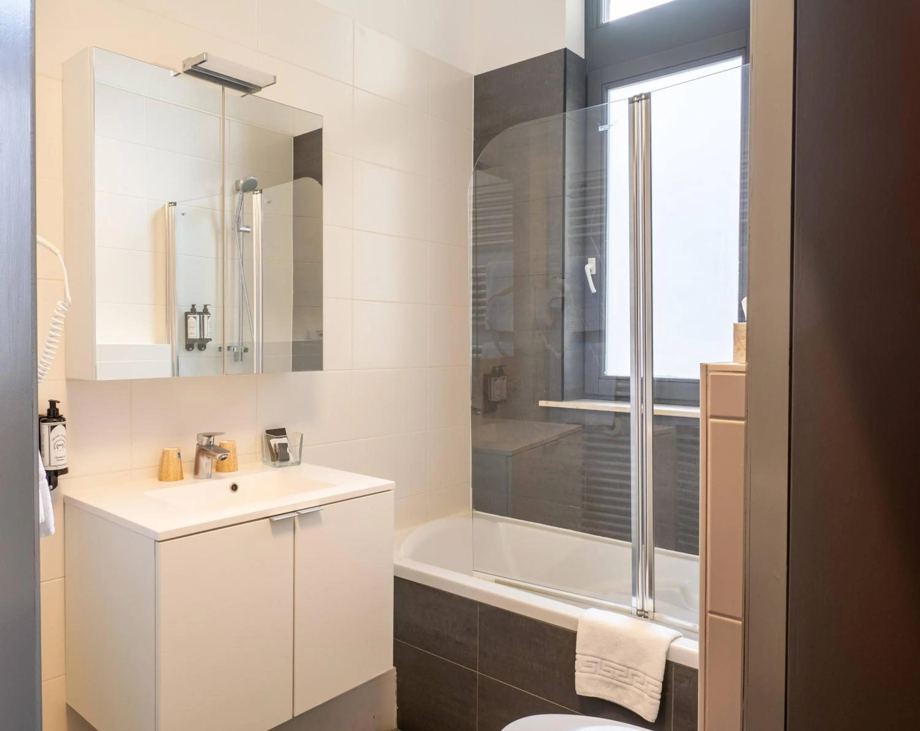 Bathroom in Hotel Gravensteen