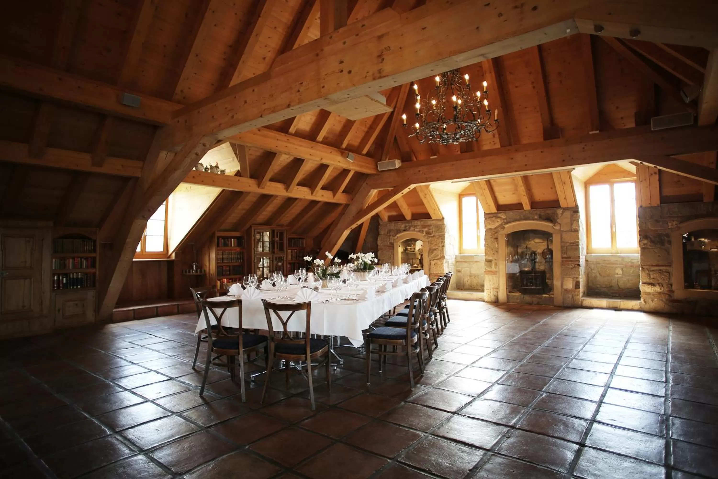 Restaurant/places to eat in Romantik Hotel Landhaus Liebefeld