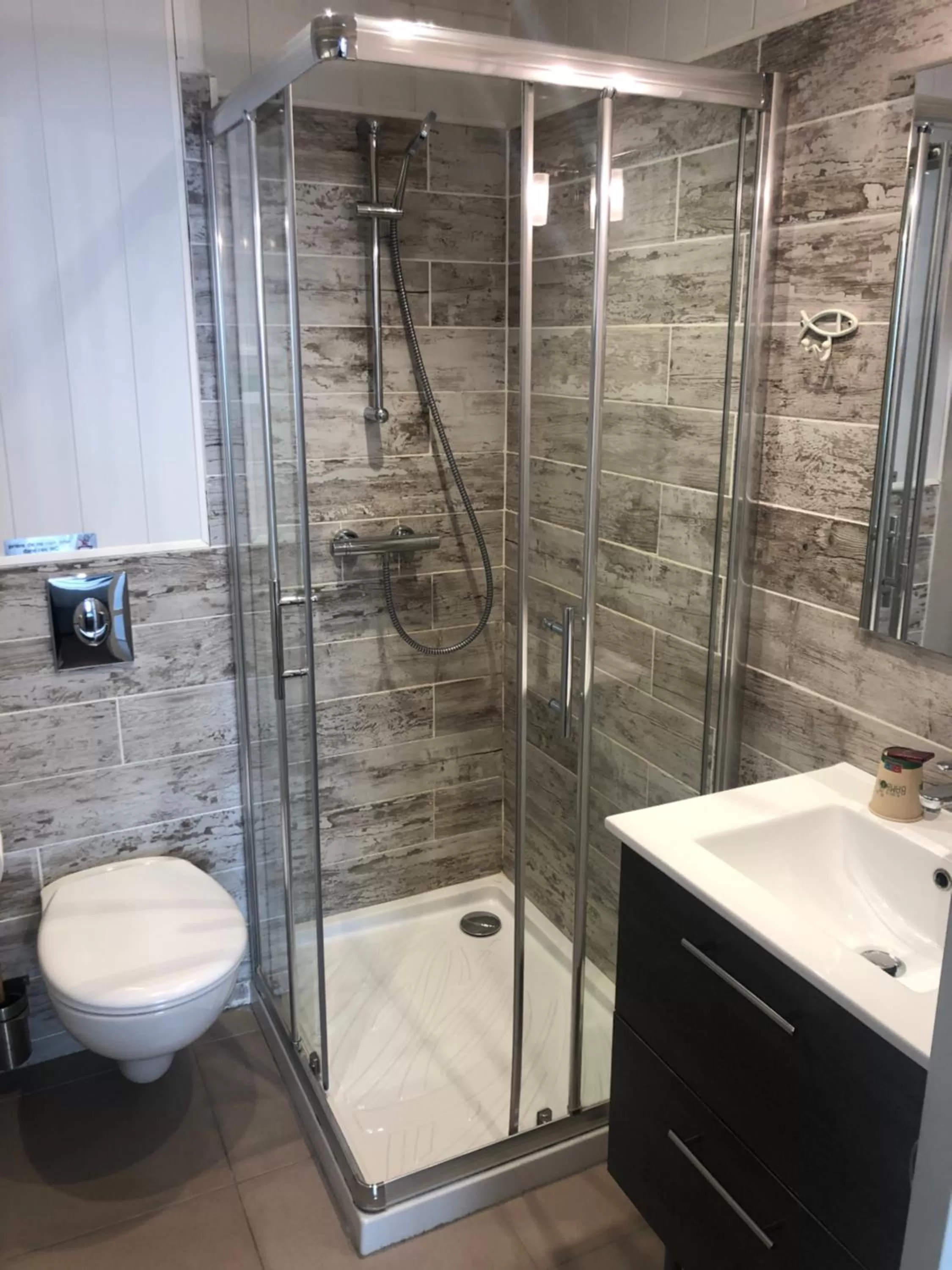 Shower, Bathroom in Maison Richet