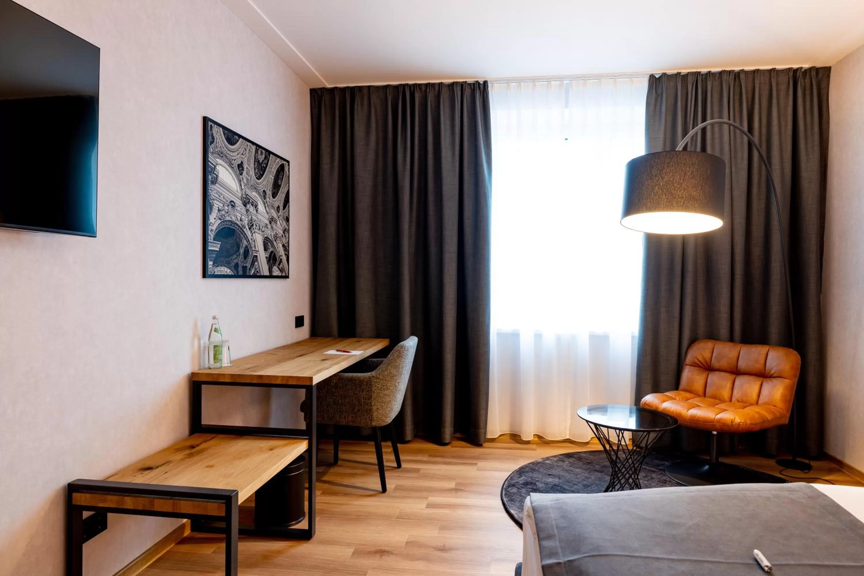 View (from property/room), Bed in mk hotel passau