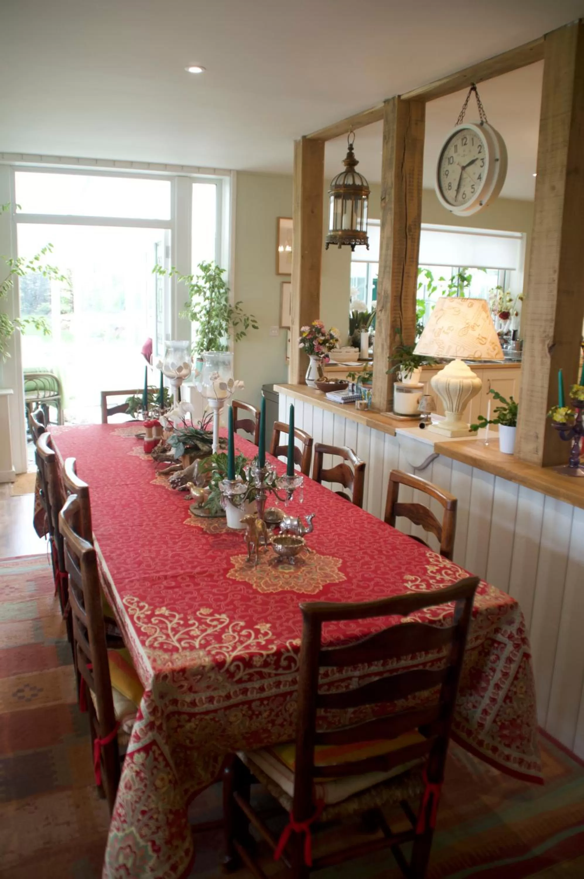 Dining area in The Old Deer House
