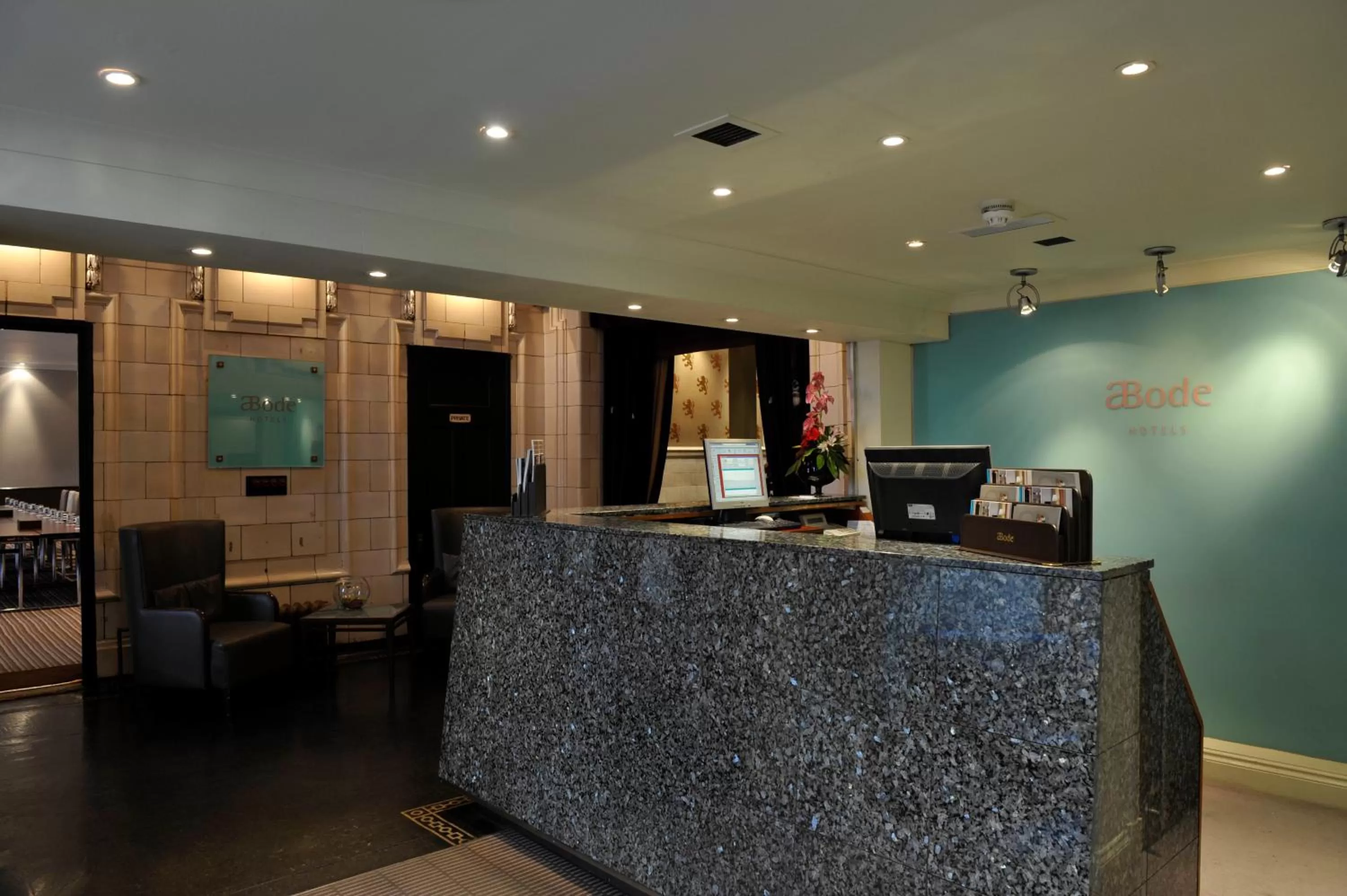 Lobby or reception in Arthouse Hotel Glasgow