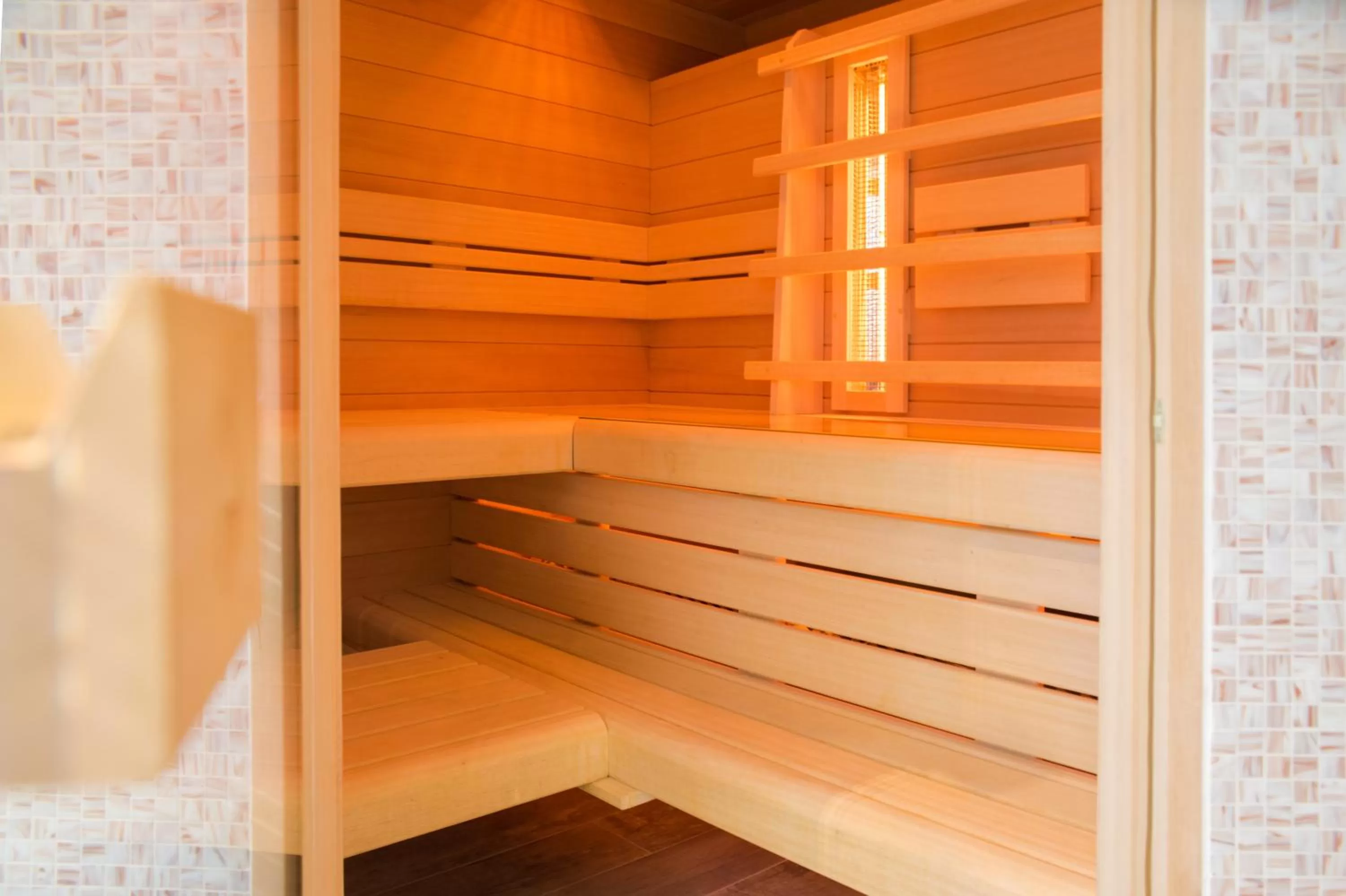 Sauna in Hotel Jan Brito