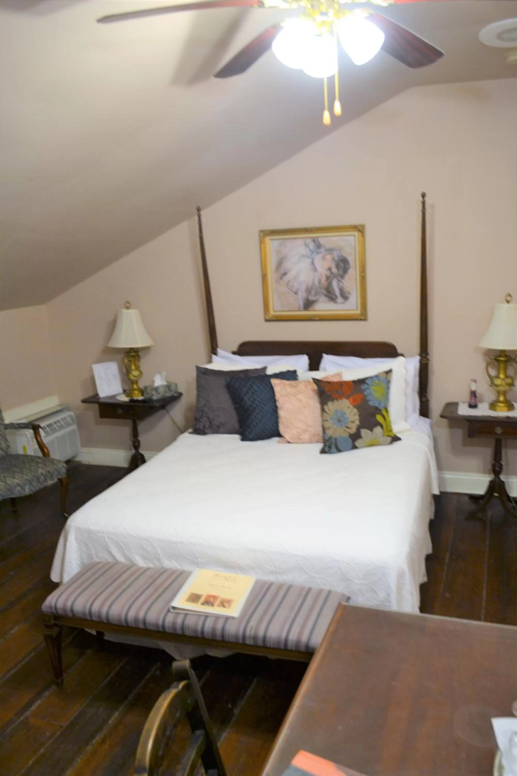 Photo of the whole room, Bed in Edgar Degas House Historic Home and Museum