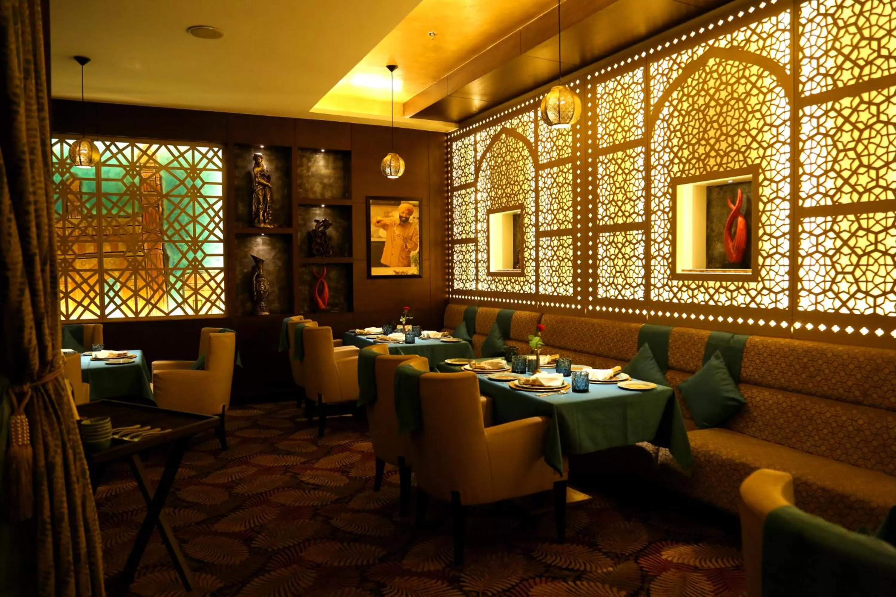 Restaurant/places to eat in The Cabbana Resort & Spa