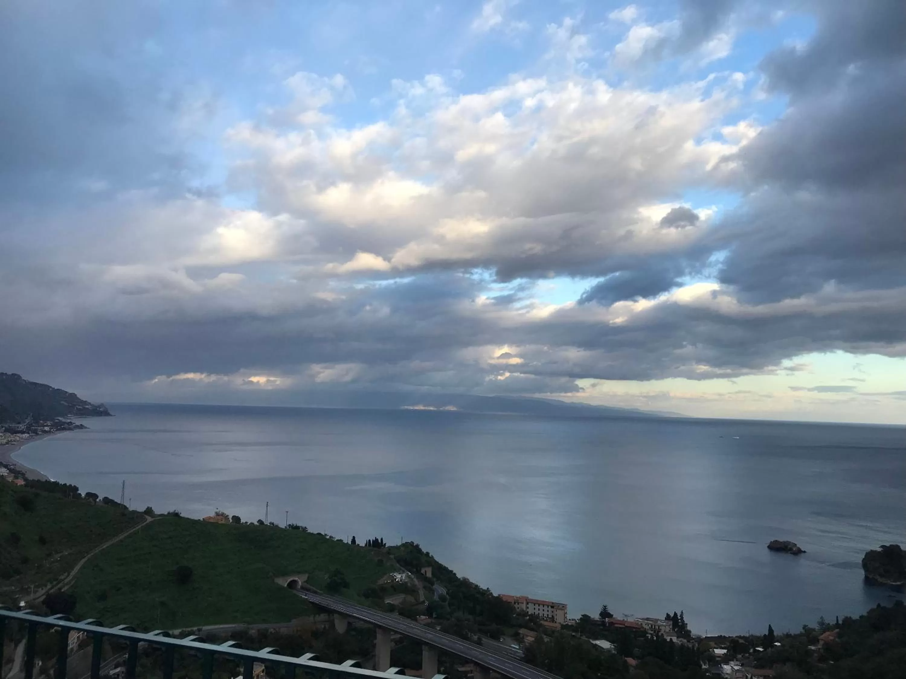 Sea view in B&B La Terrazza Sul Mare Taormina