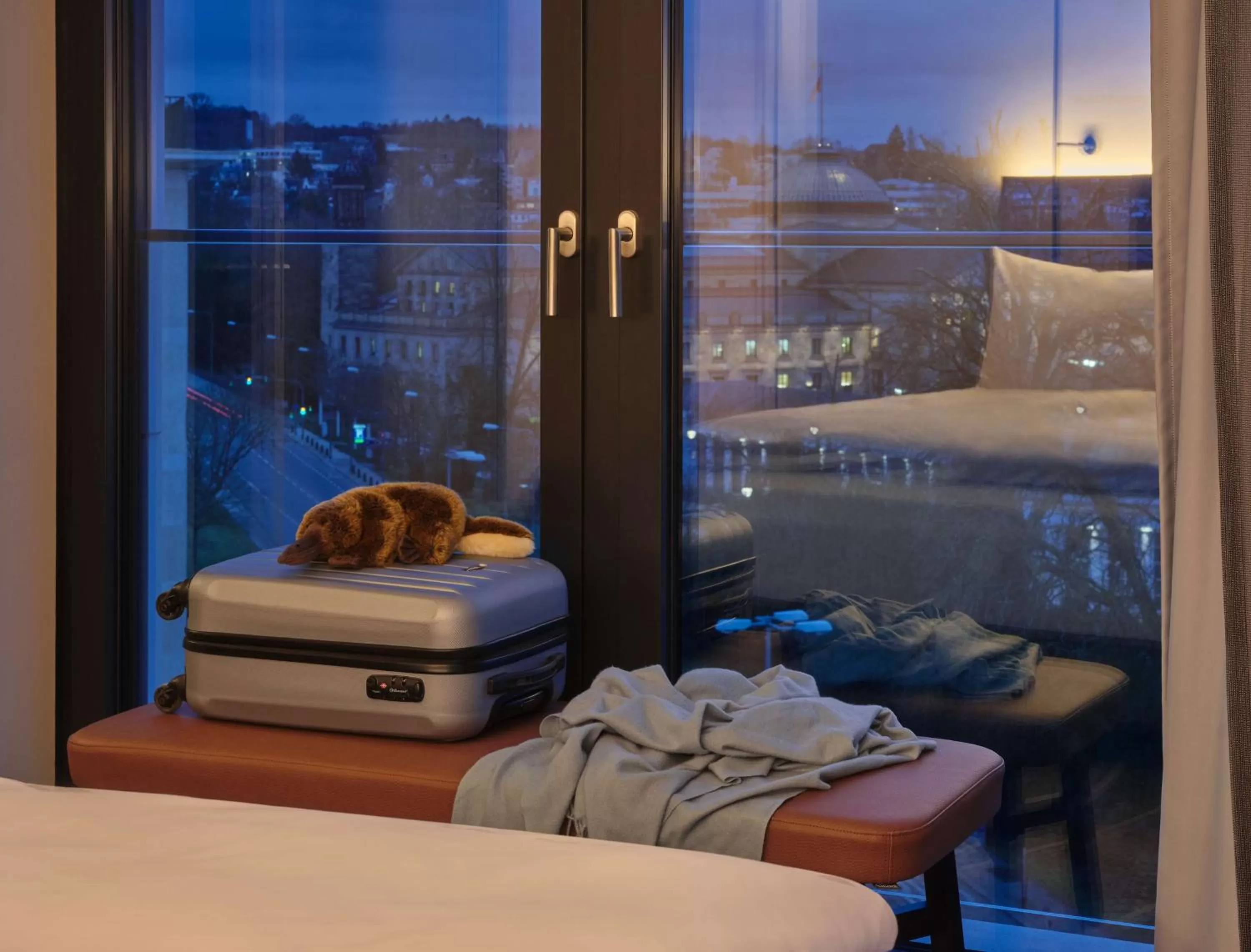 Bedroom, Bed in Adina Apartment Hotel Wiesbaden