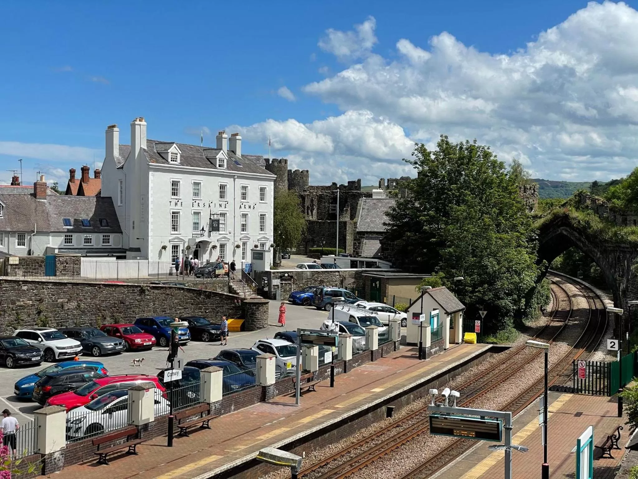 Location in The Erskine Arms
