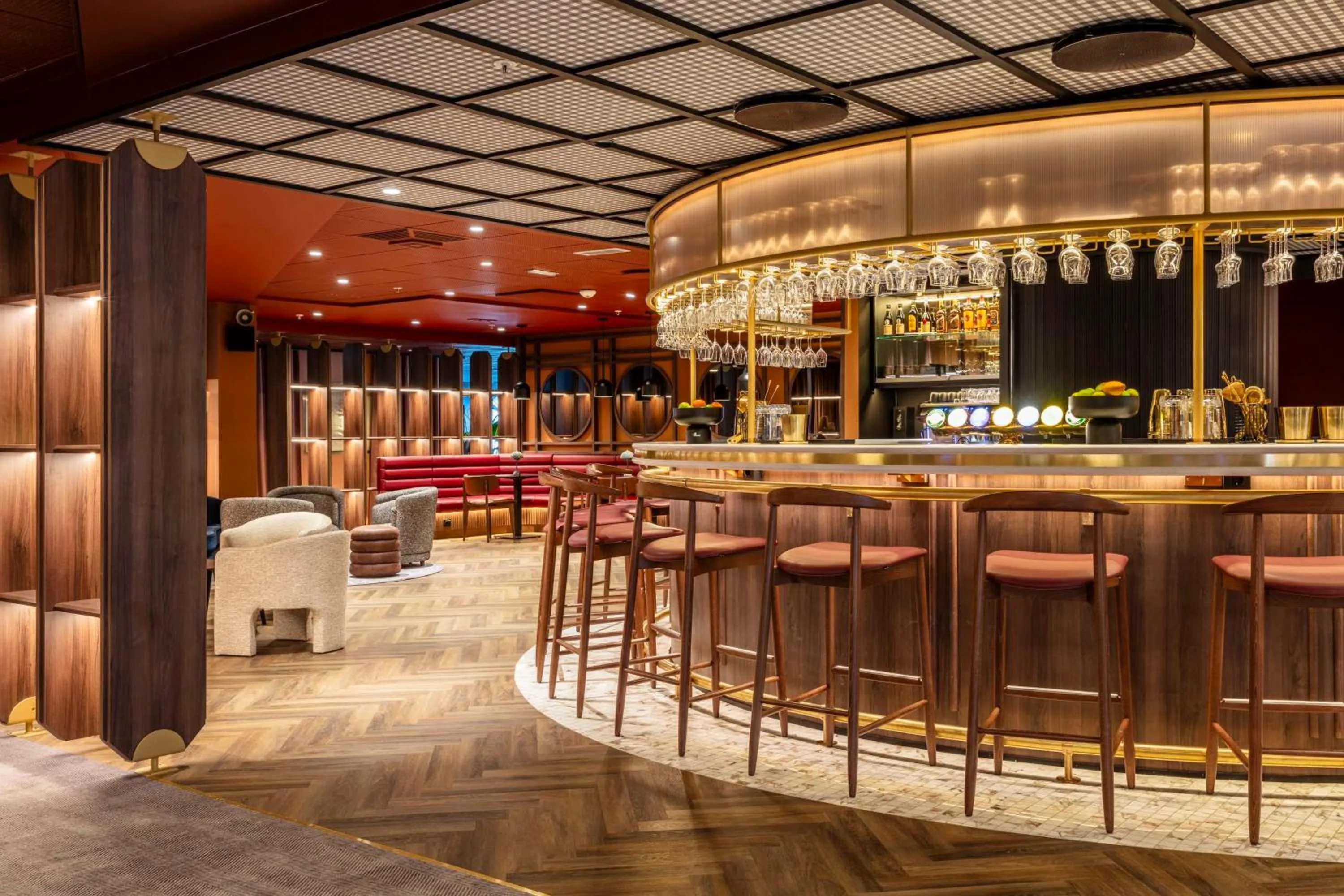 Lounge or bar in Radisson Blu Royal Garden Hotel, Trondheim