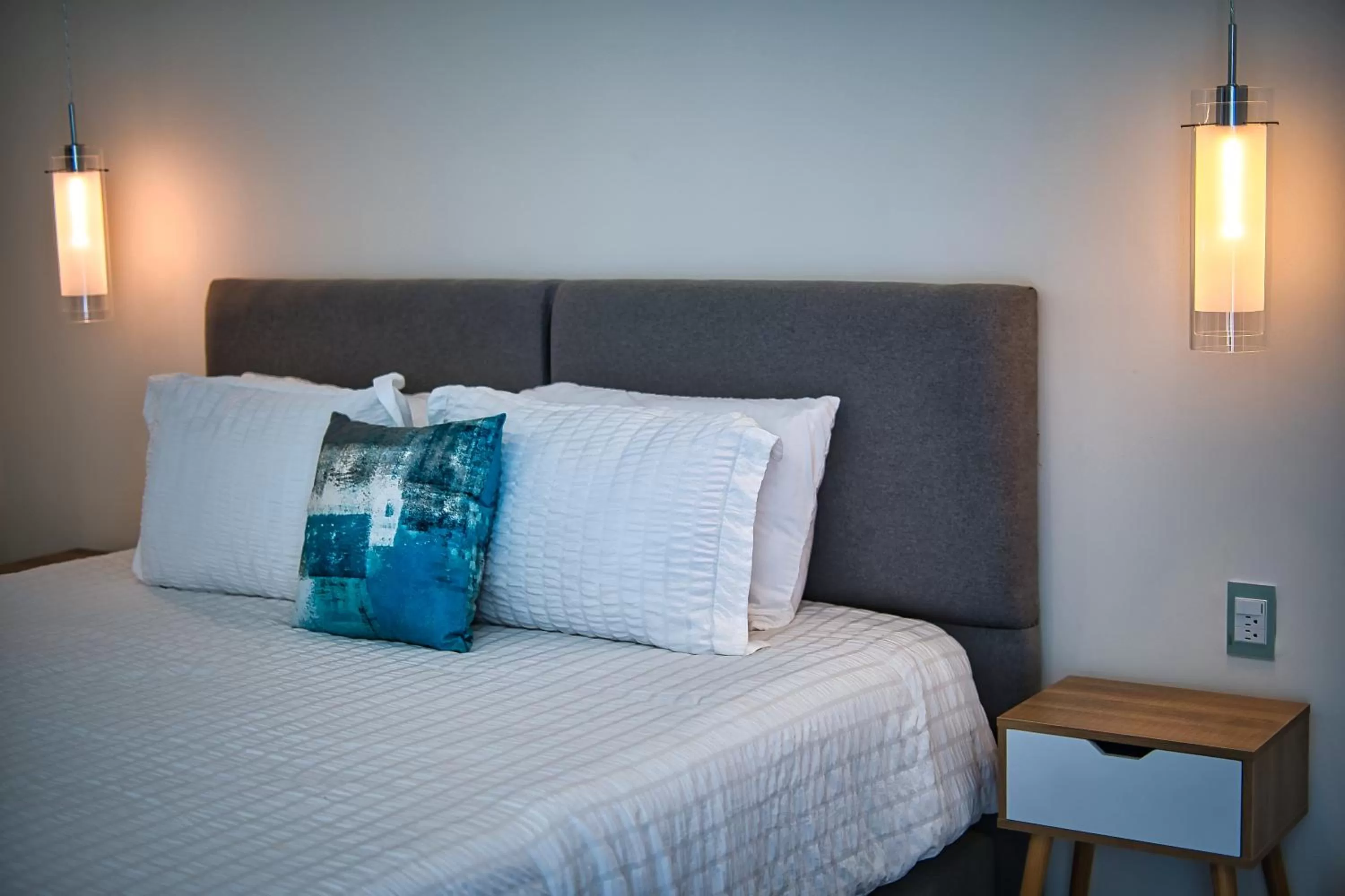 Bed in The Cove Boutique Hotel Adults Only