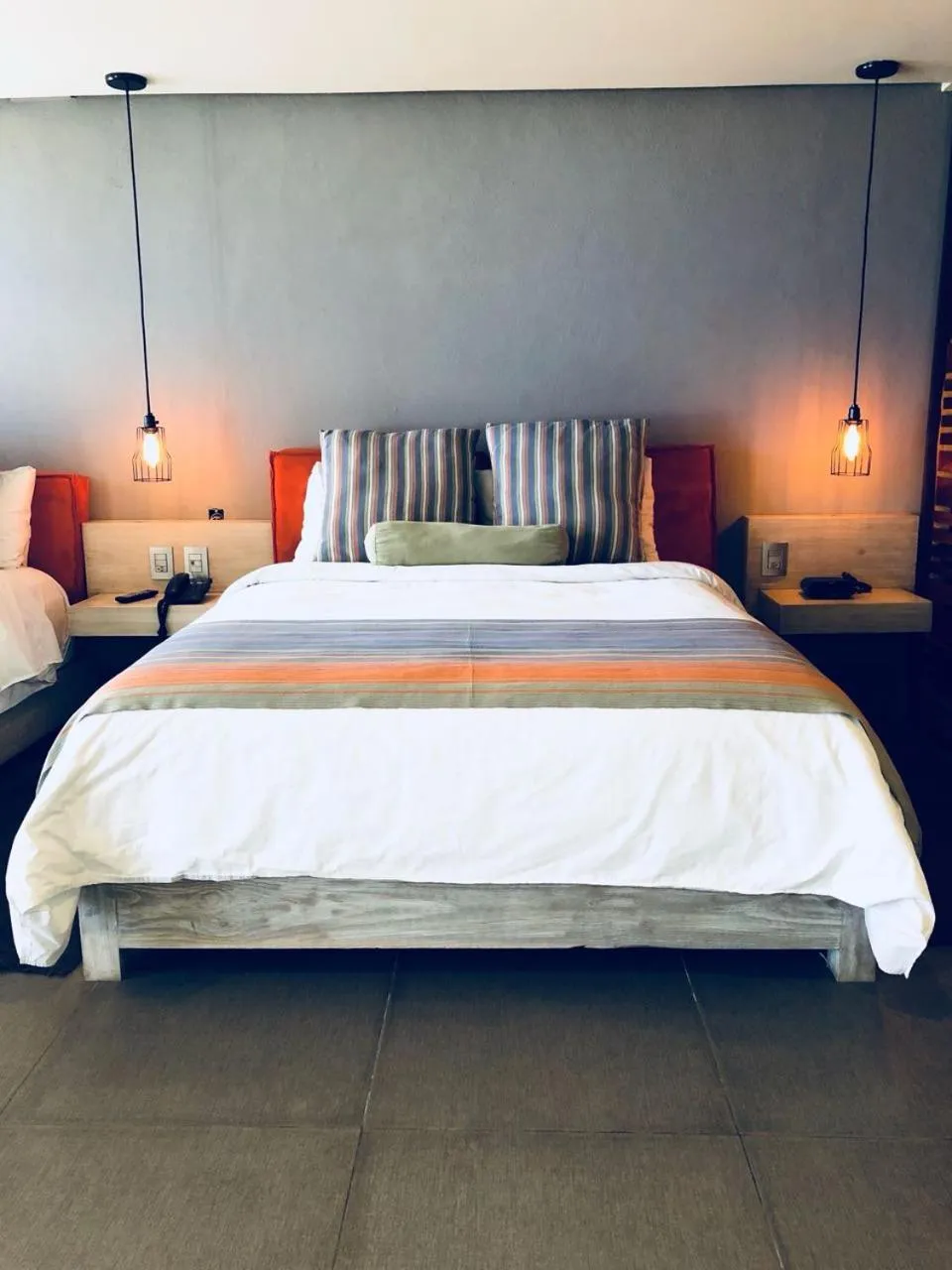 Bed in Hotel Helverica