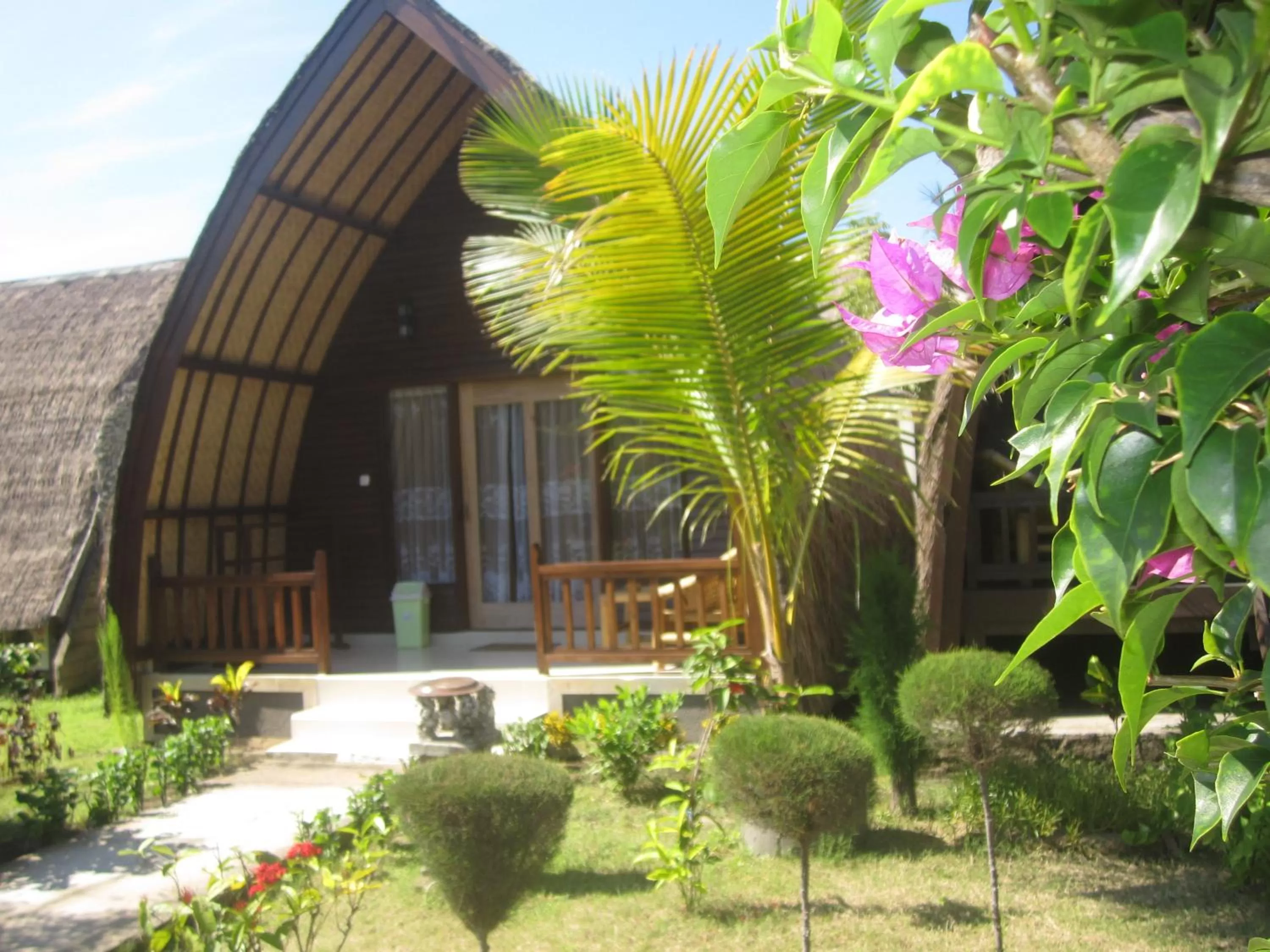 Garden in Sandy Beach Bungalows