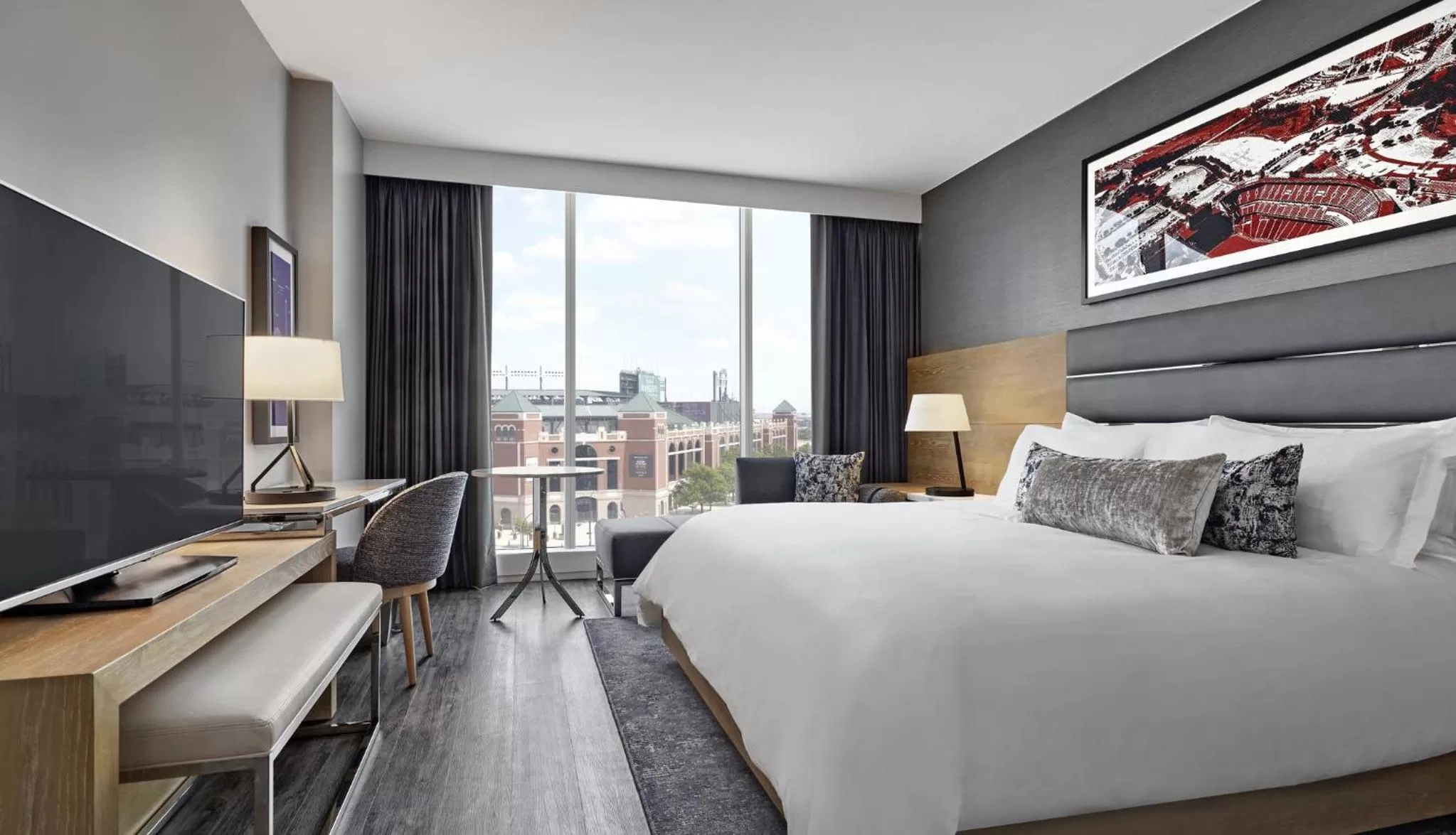 Photo of the whole room, Bed in Live! by Loews - Arlington, TX