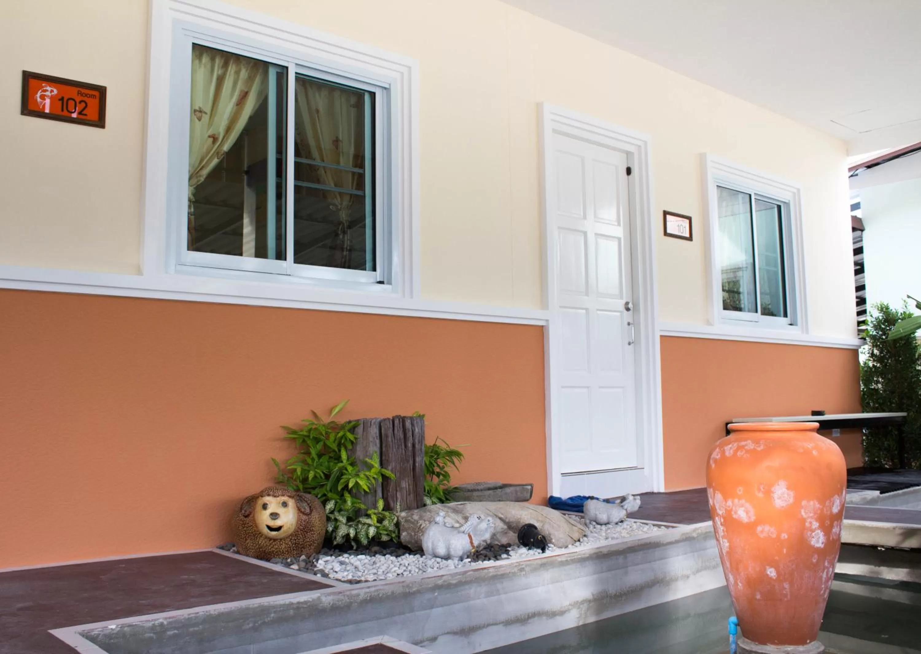 Garden in Fancy Carp Resort