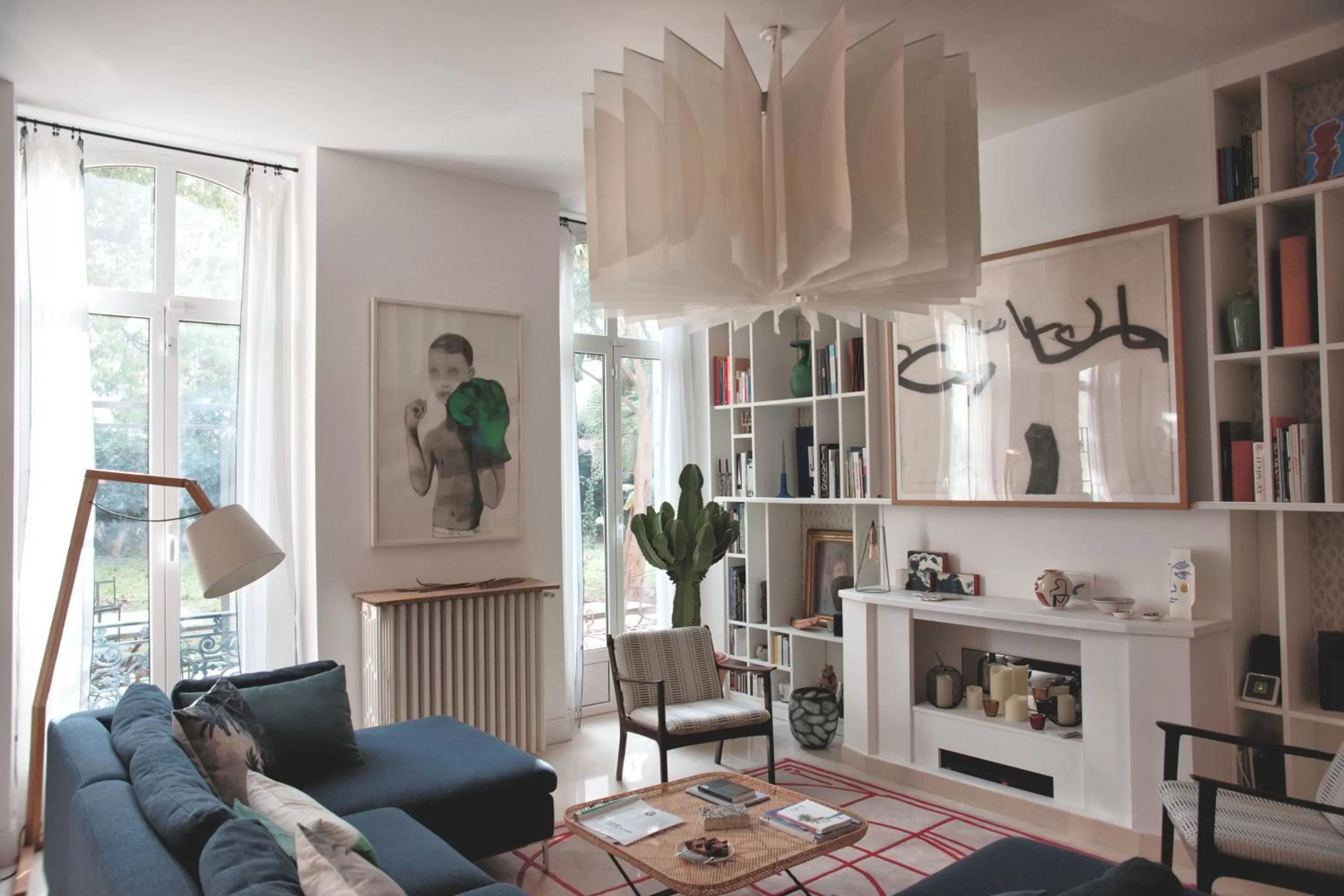 Living room, Seating Area in Chambres d'hôtes CASA MUSA - NICE