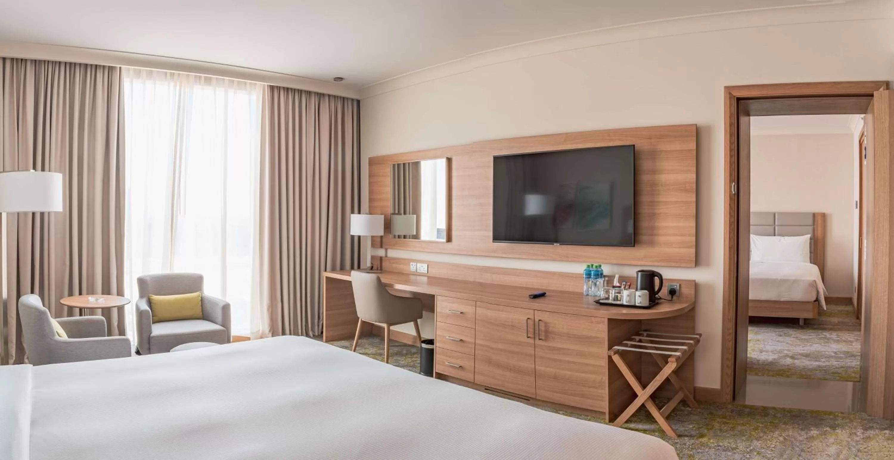 Bed in Hilton Garden Inn Kuwait