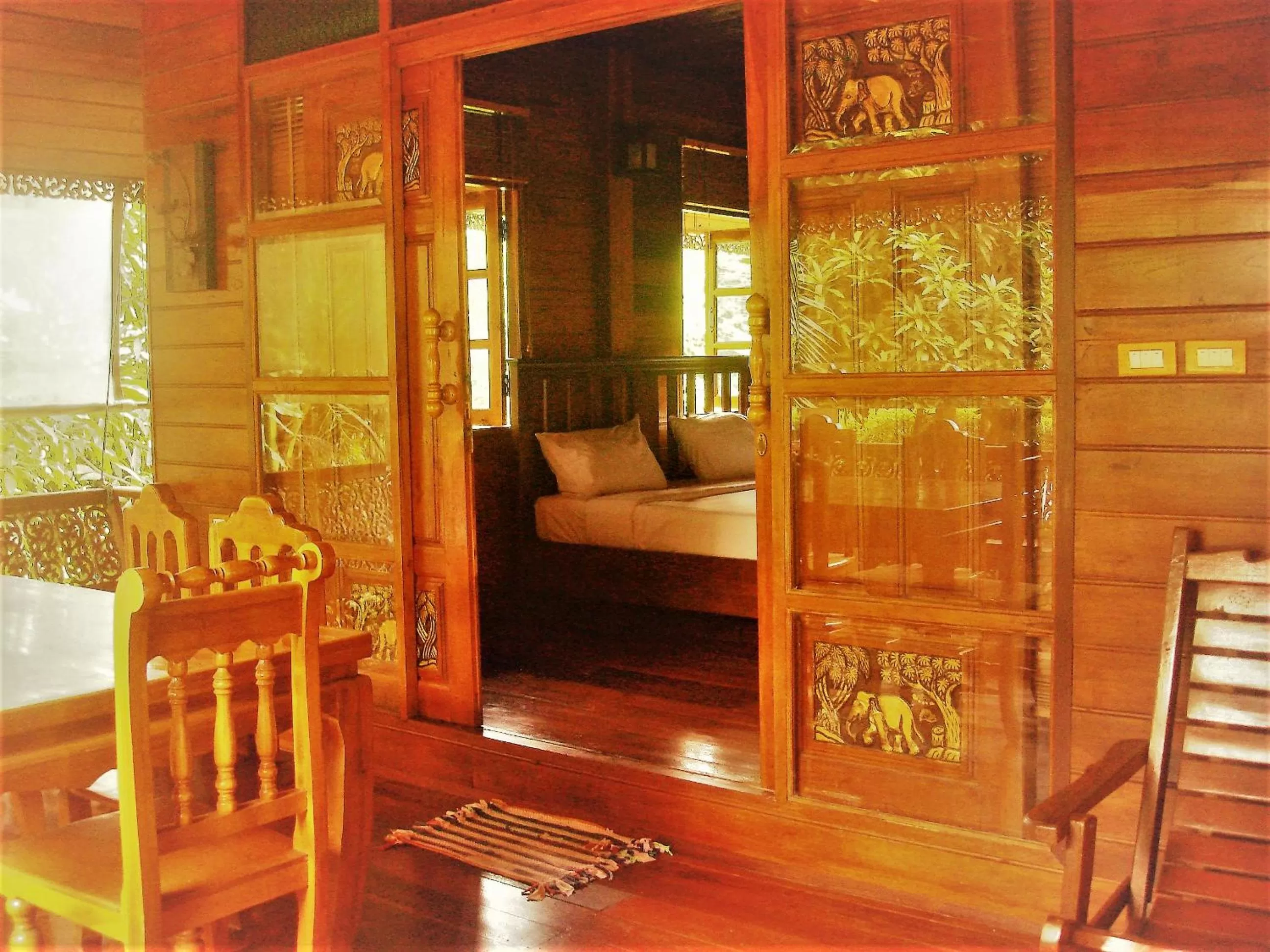 Balcony/Terrace in Cozy Garden Resort