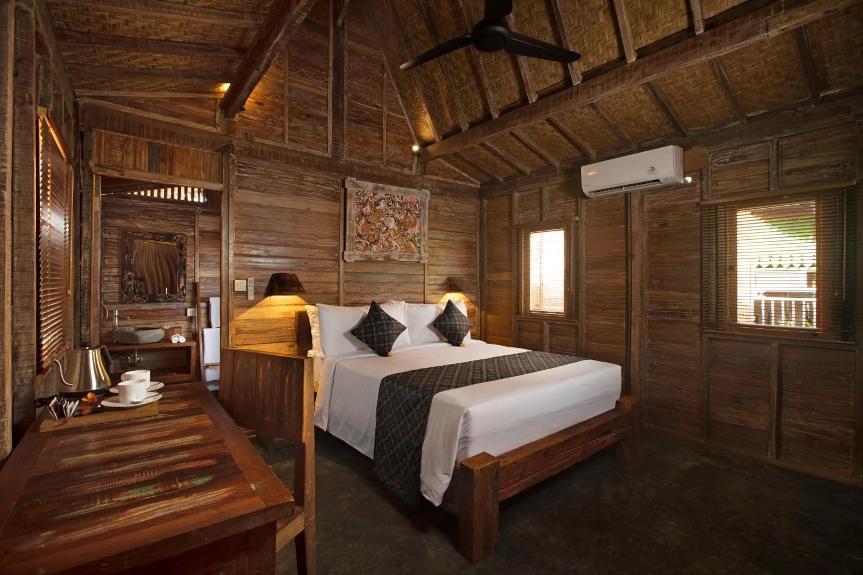 Bedroom, Bed in Green Space Villa