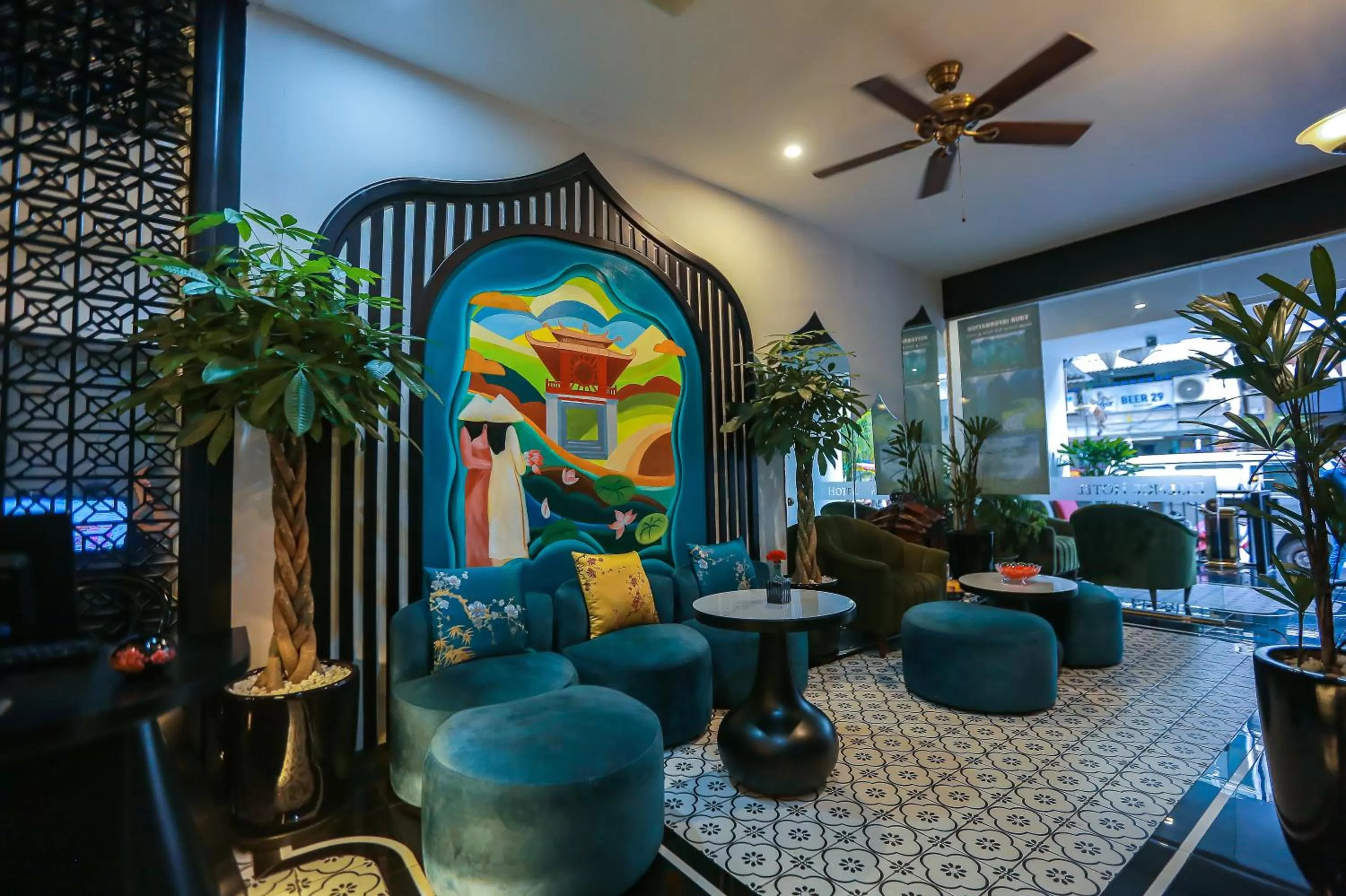 Lobby or reception in Hanoi Center Silk Hotel & Travel