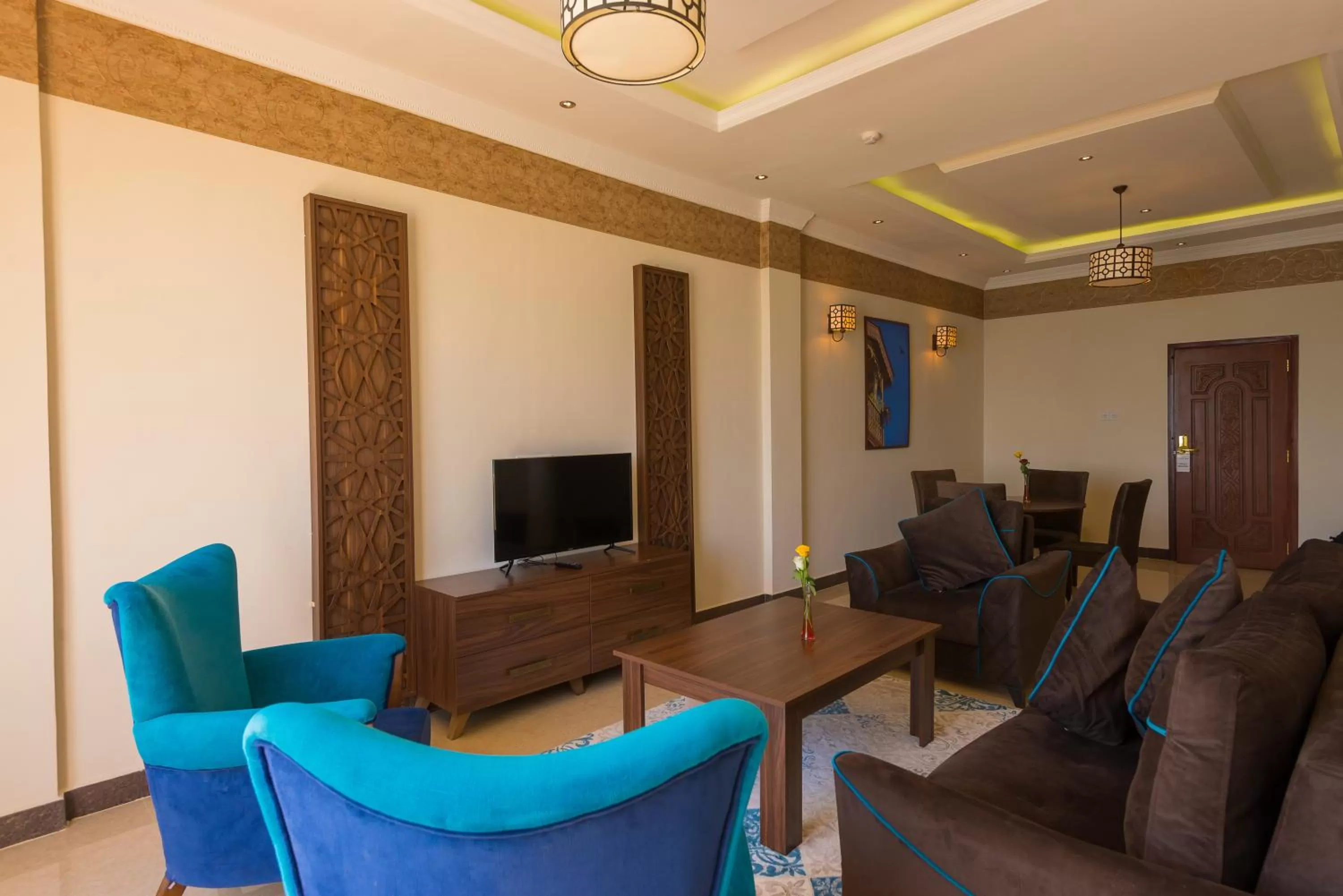 Seating area in Golden Tulip Zanzibar Resort