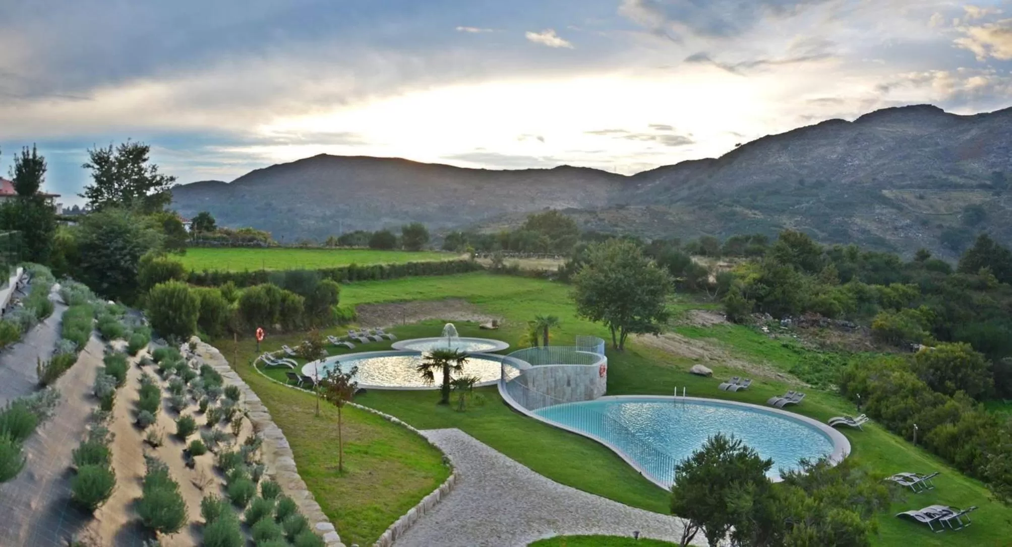 Swimming pool, Pool View in Eco-Bungalow