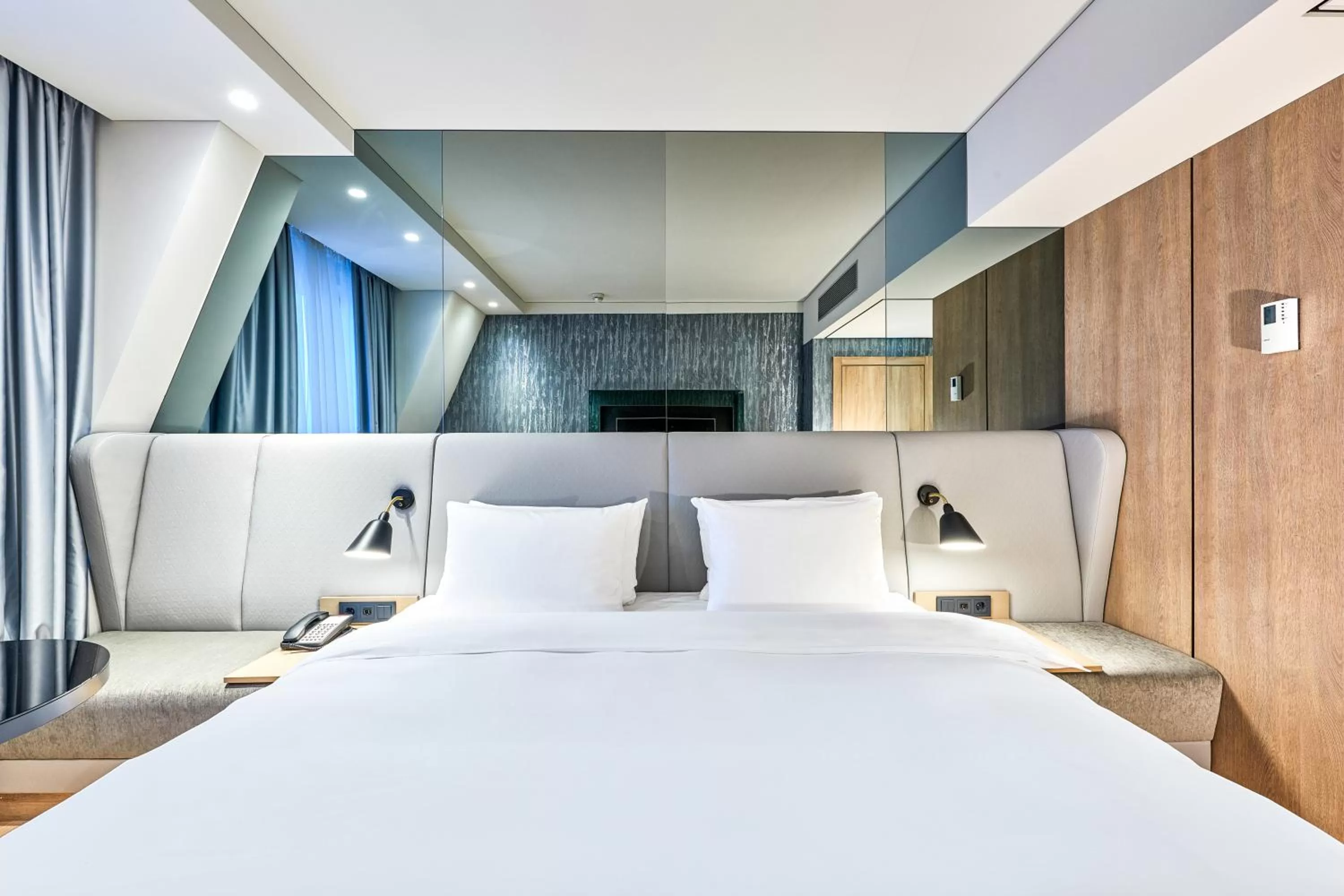 Bed in Radisson Blu Hotel, Kyiv City Centre