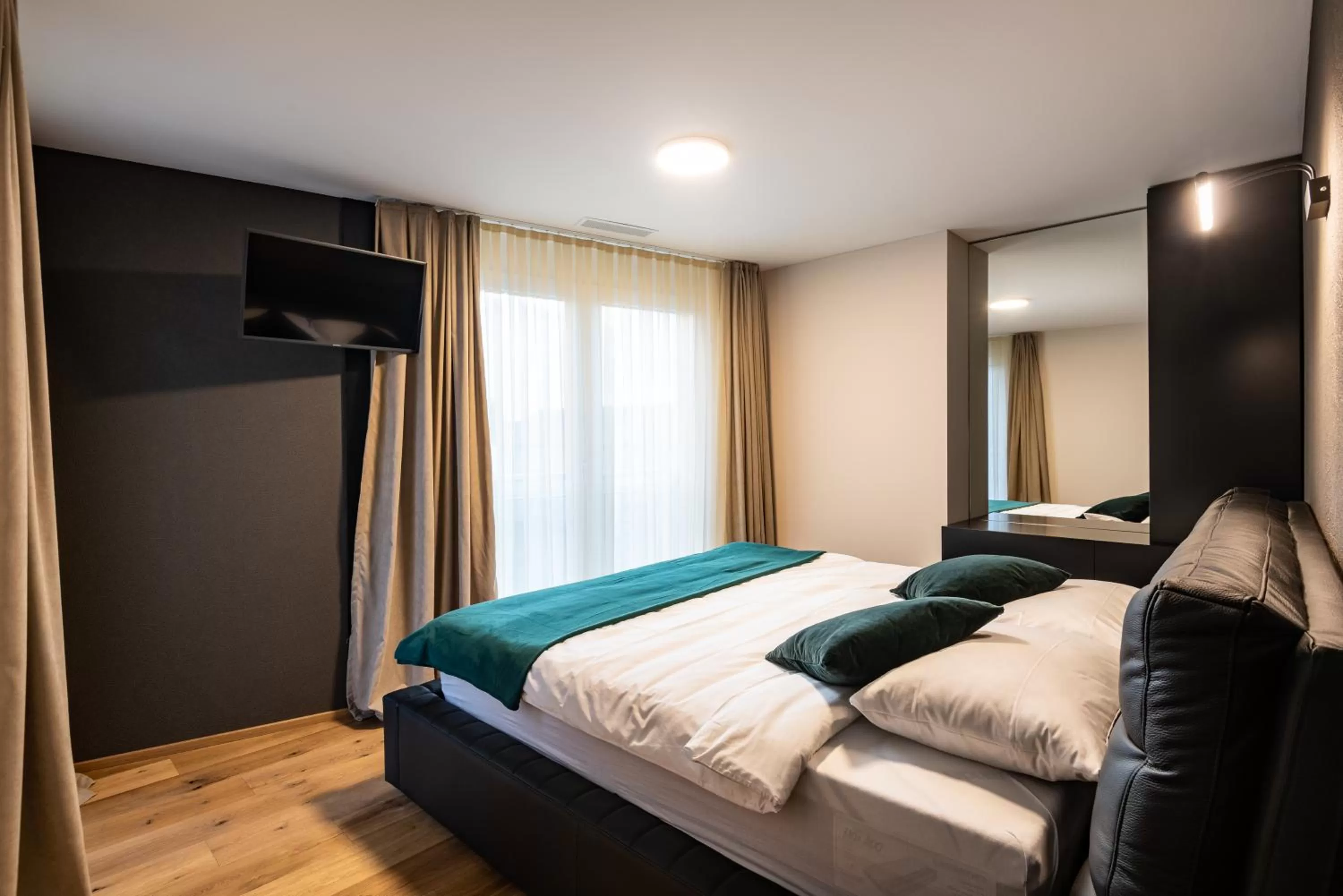 Bed in The Gate Boutique Hotel Zürich