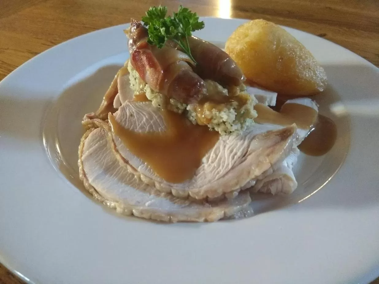 Food close-up in The Old Ginn House Inn