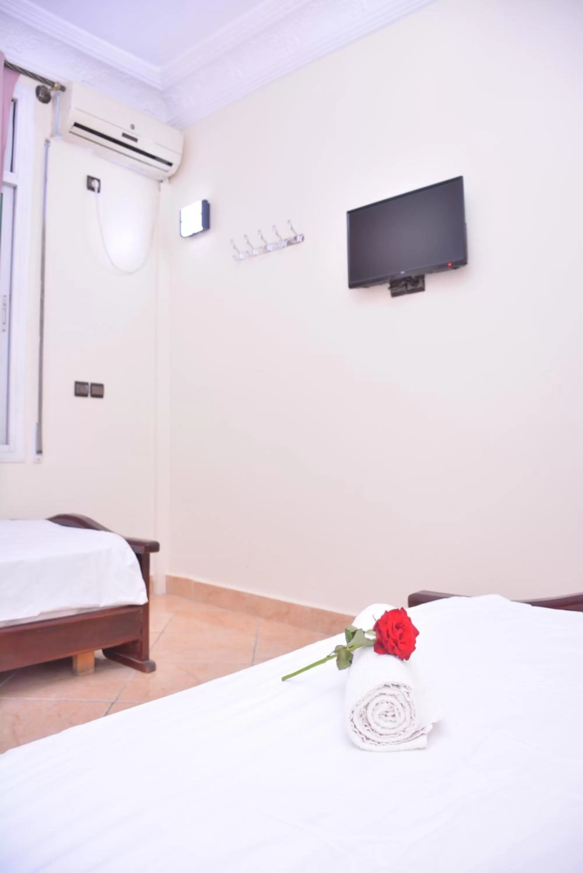 Bed in Hôtel Elfekri