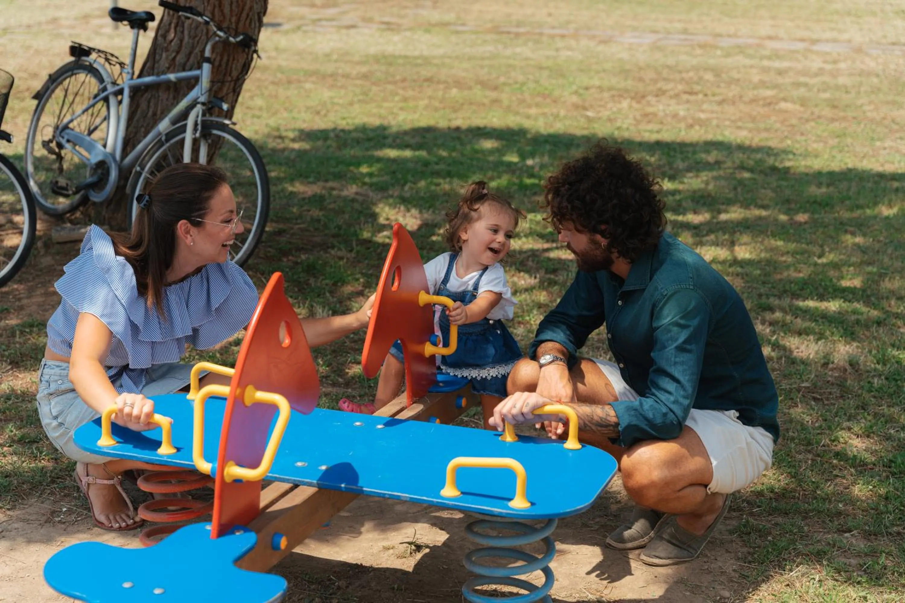 Children play ground in I Cinque Pini