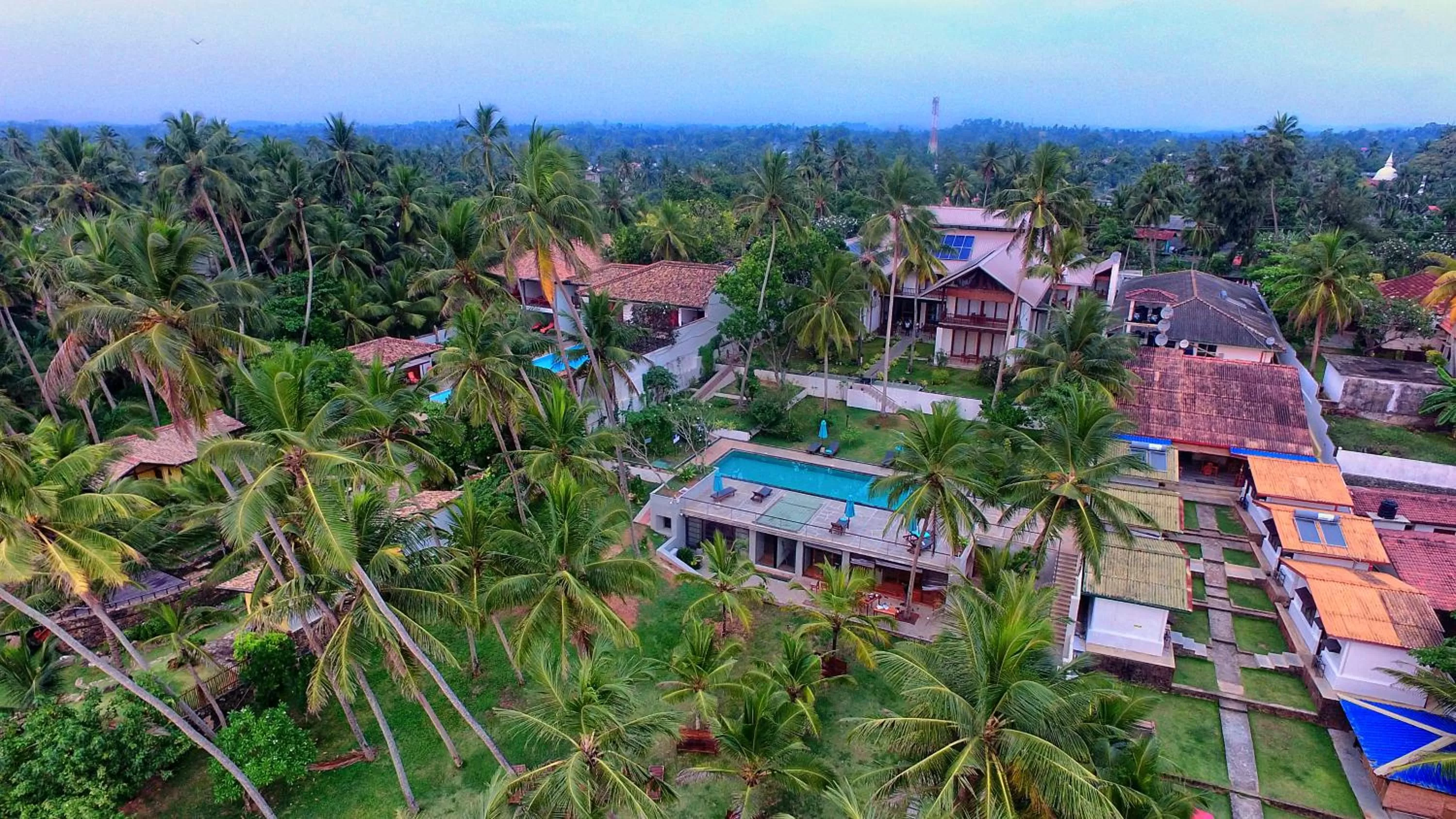 Bird's eye view in R Degrees Boutique Hotel & Spa