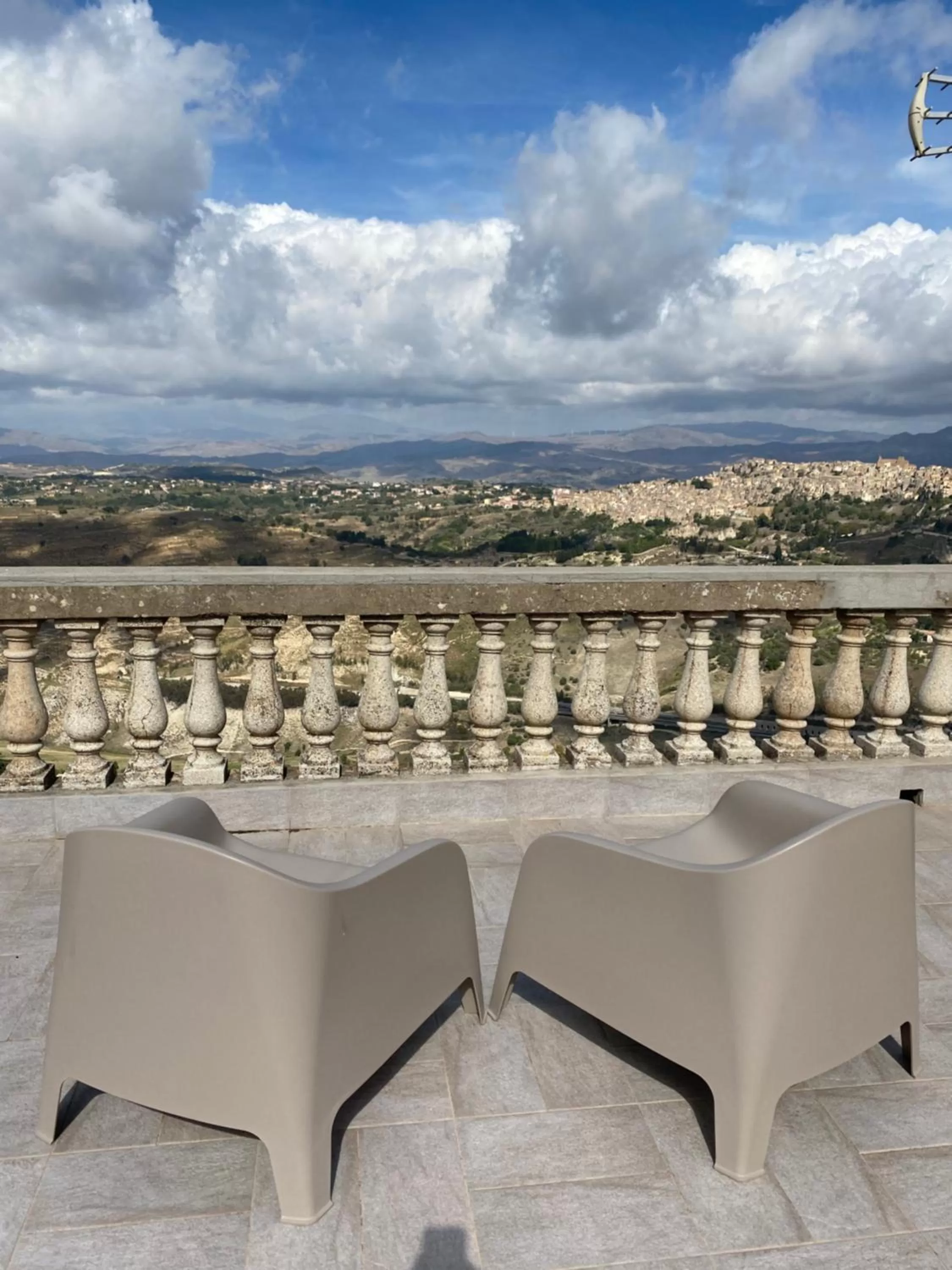 Balcony/Terrace in Enna Inn Centro