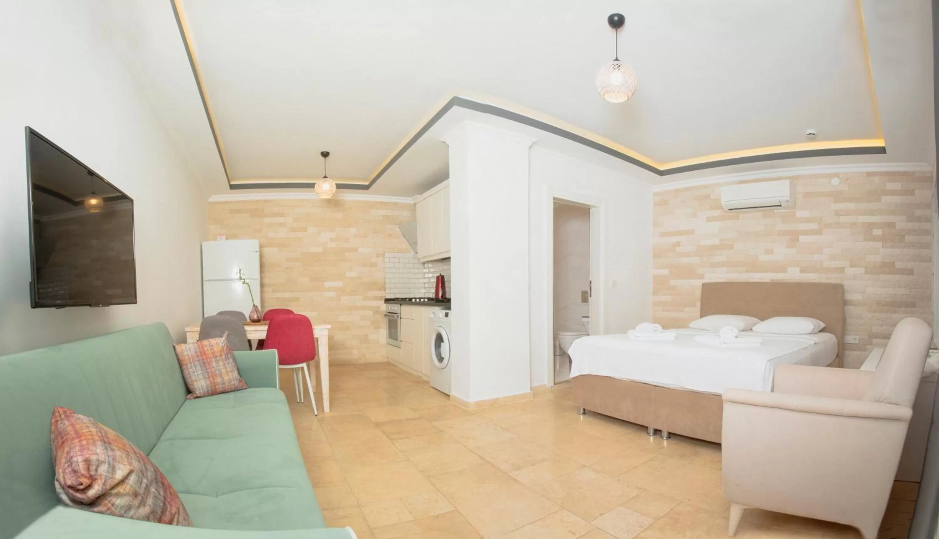 Bed in Cedrus Suites