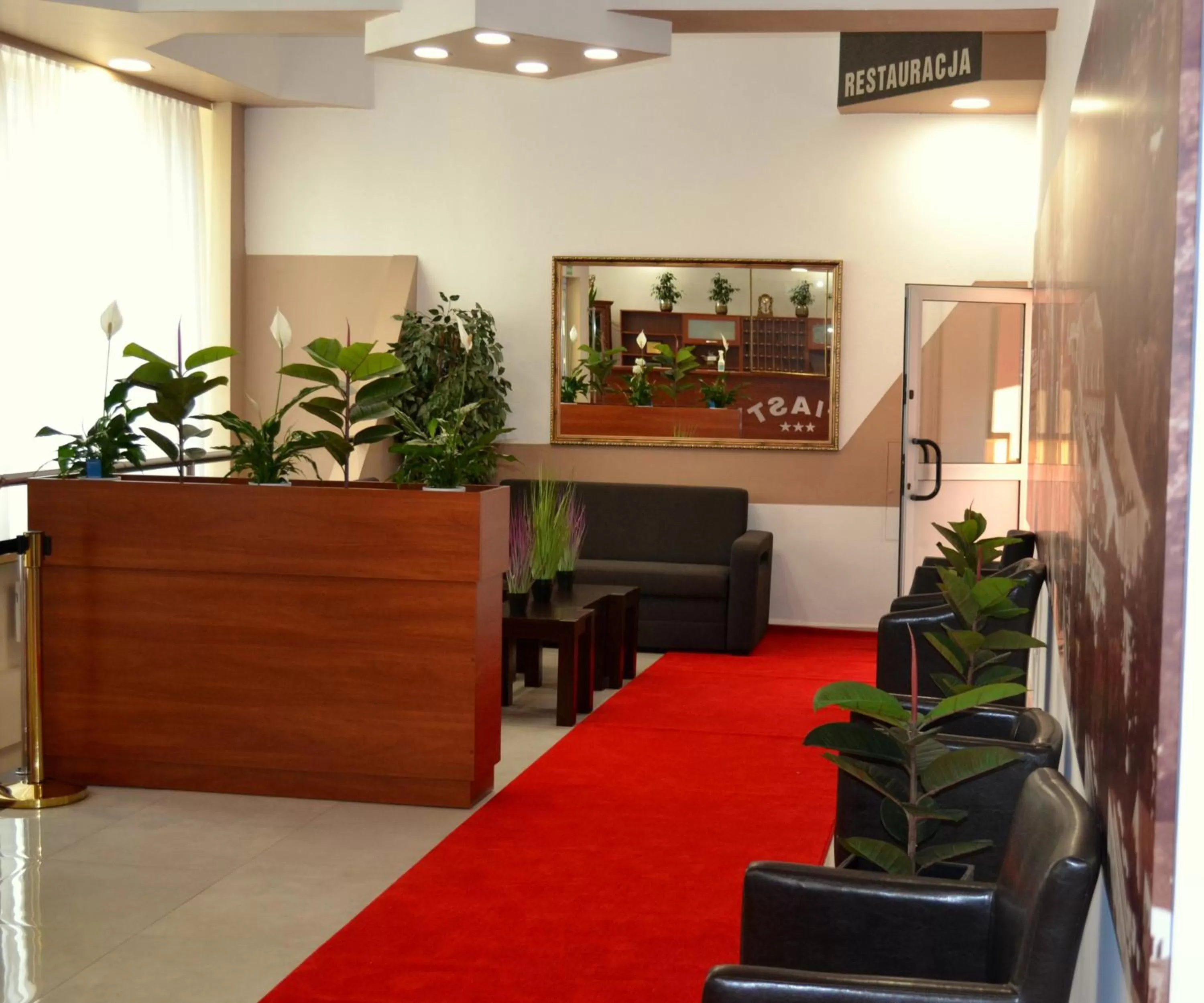 Lobby or reception in Hotel Piast