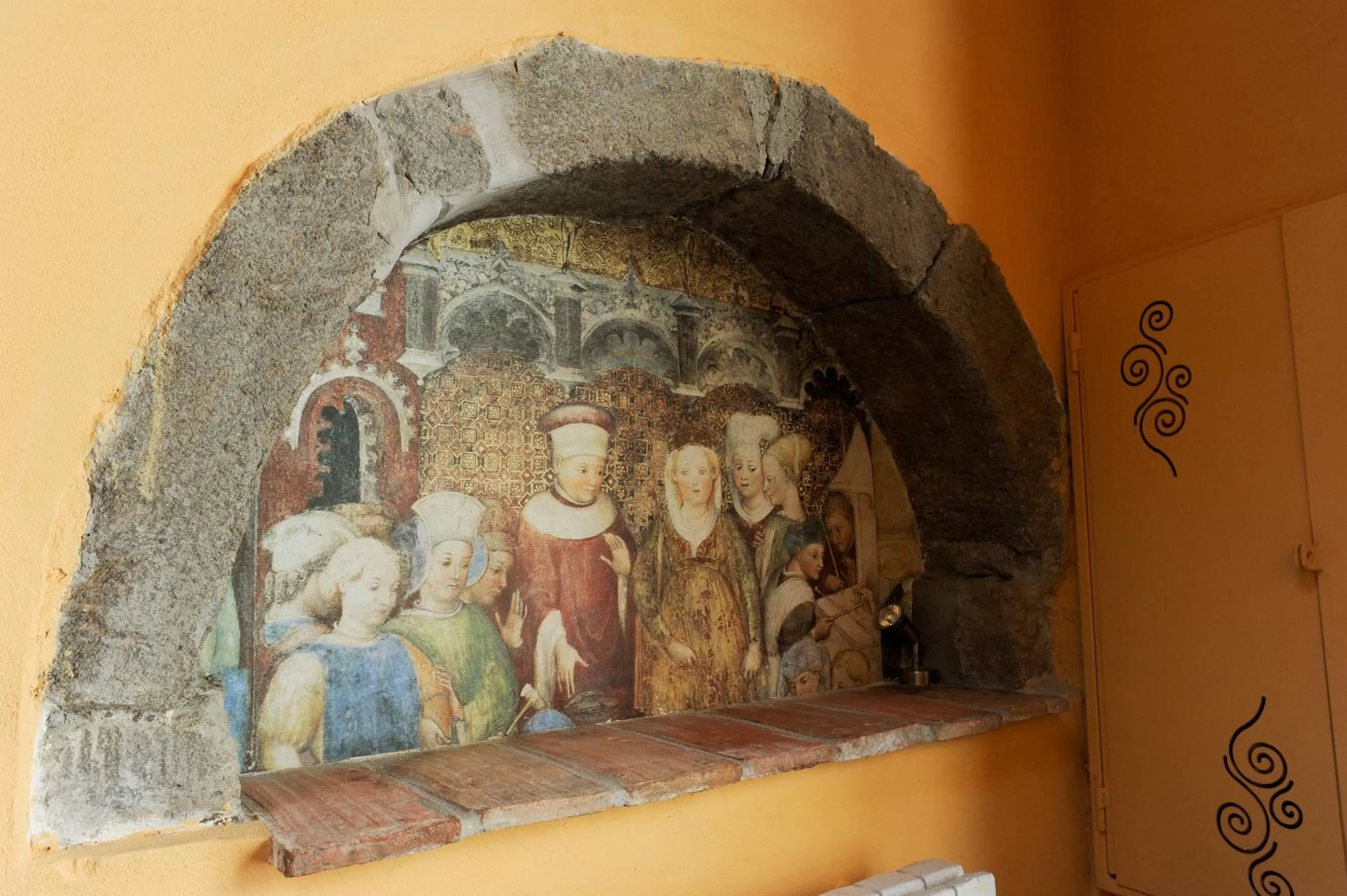 Decorative detail in Medieval House