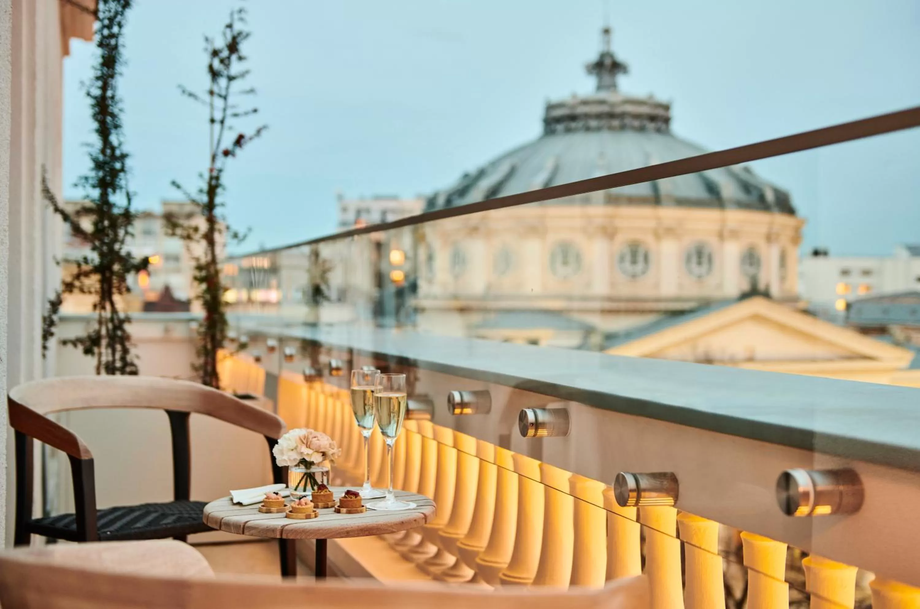 Balcony/Terrace in InterContinental Athenee Palace Bucharest by IHG
