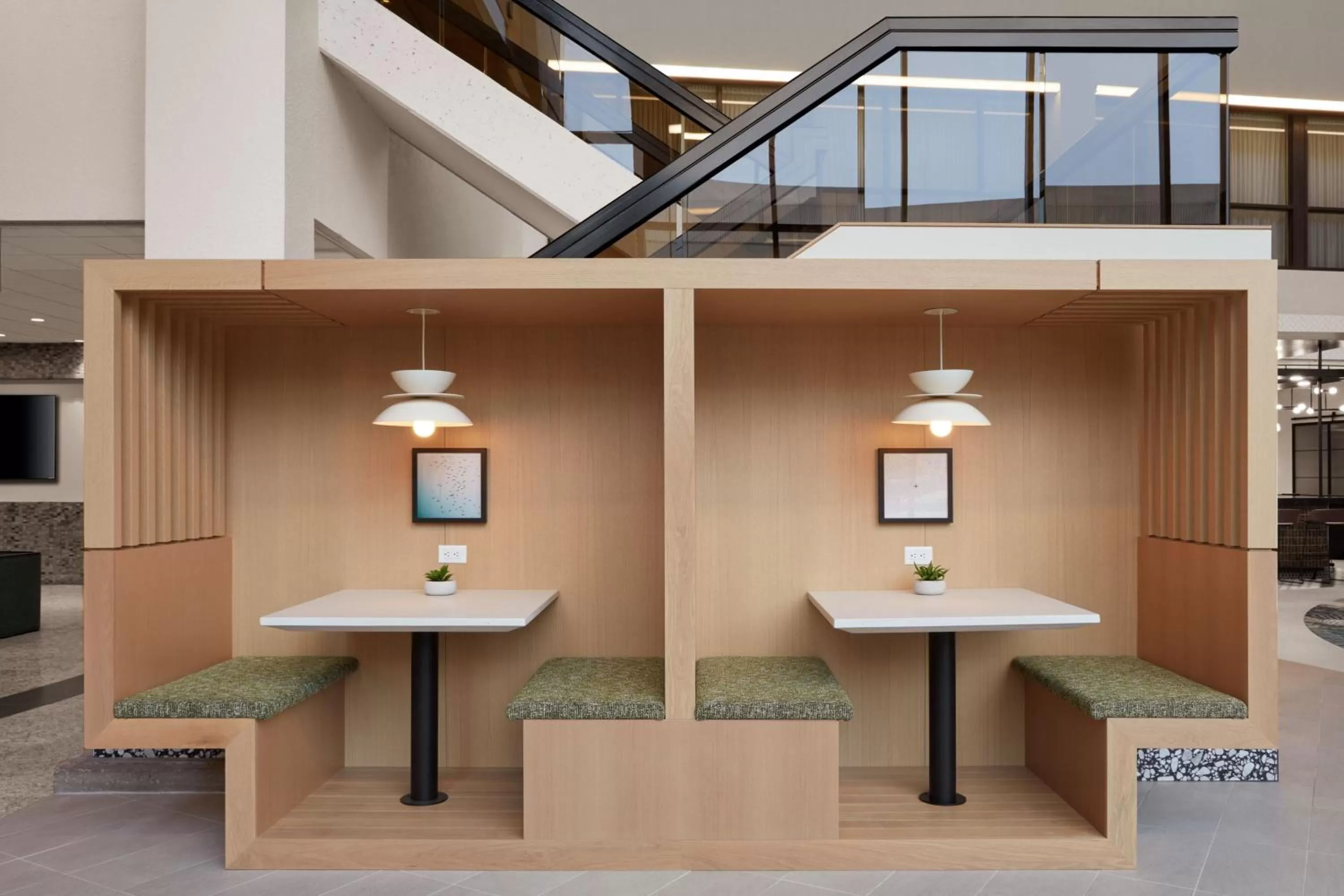 Lobby or reception in Delta Hotels Calgary Airport In-Terminal