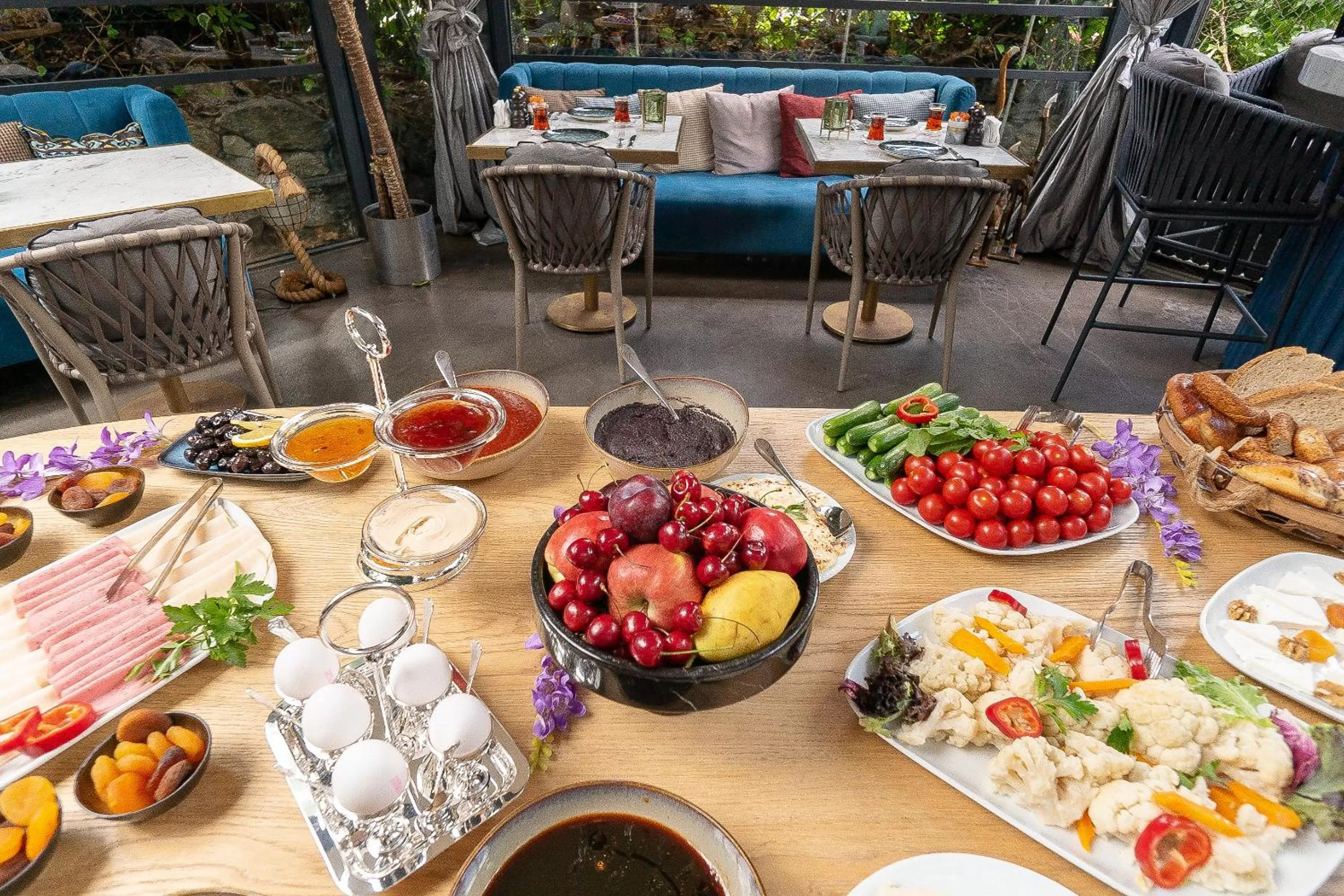 Continental breakfast in Malta Bosphorus Hotel