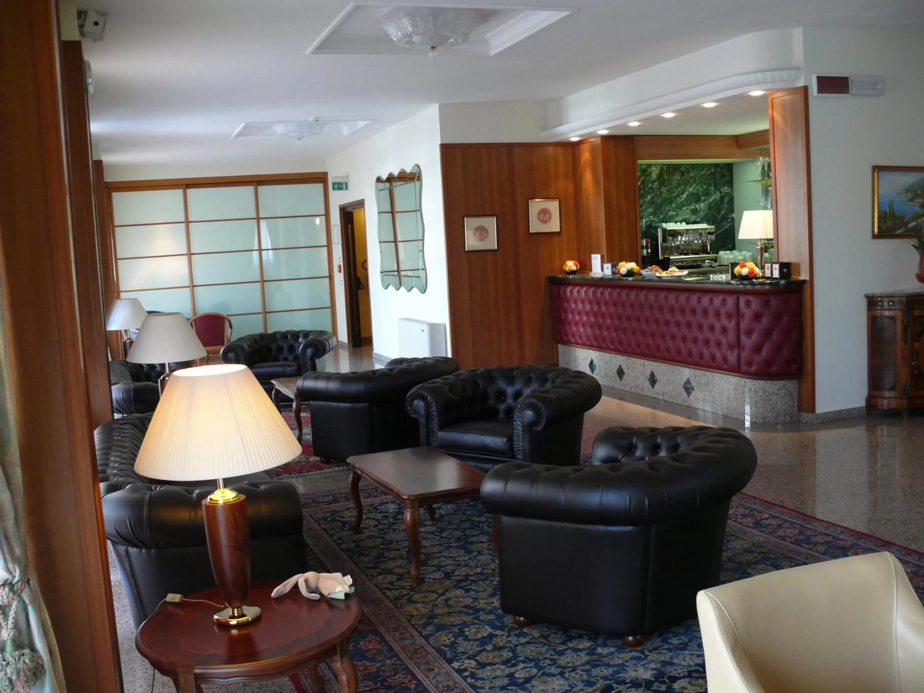 Lobby or reception in Hotel Rossini