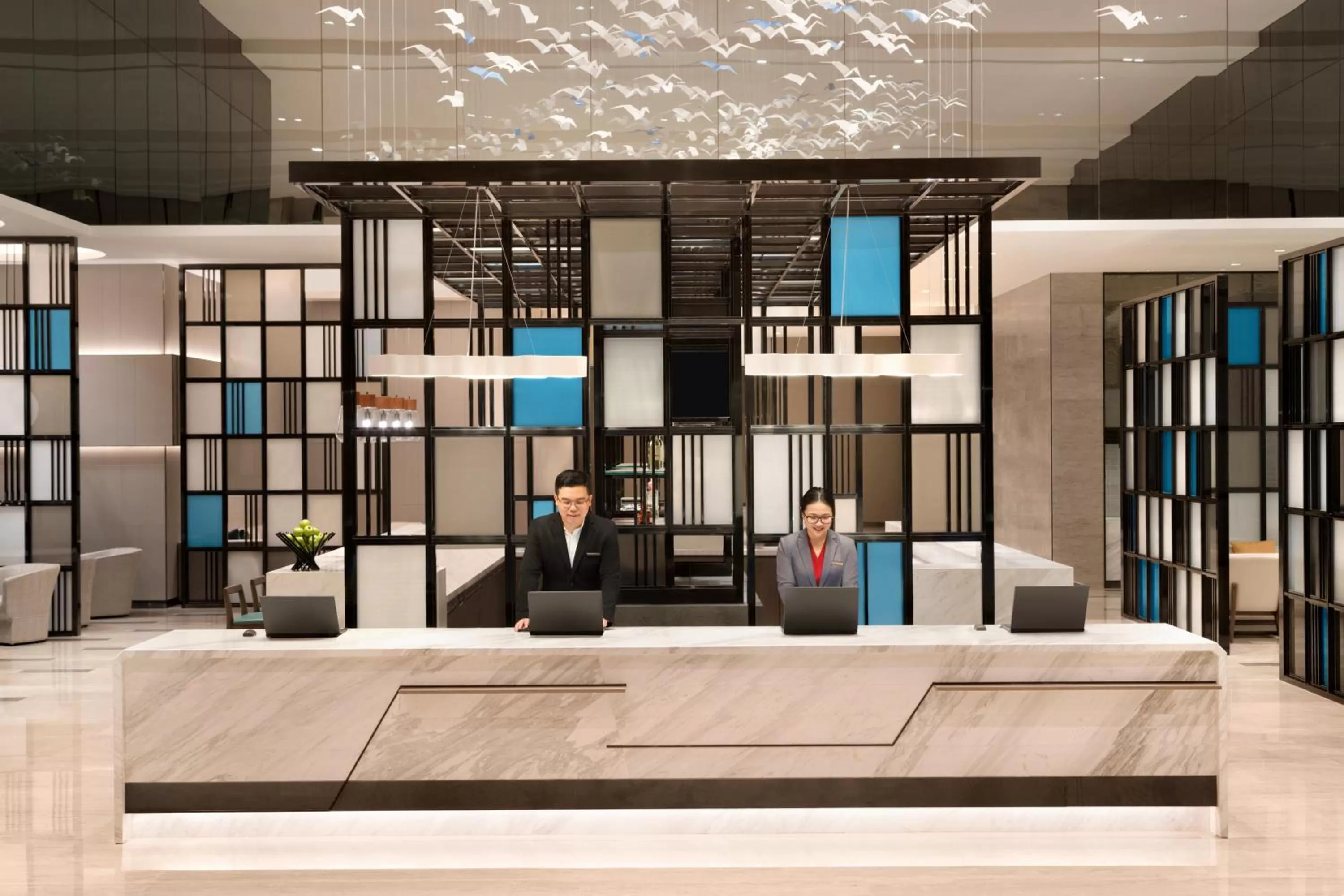 Lobby or reception in Hyatt Place Zhuhai Jinshi
