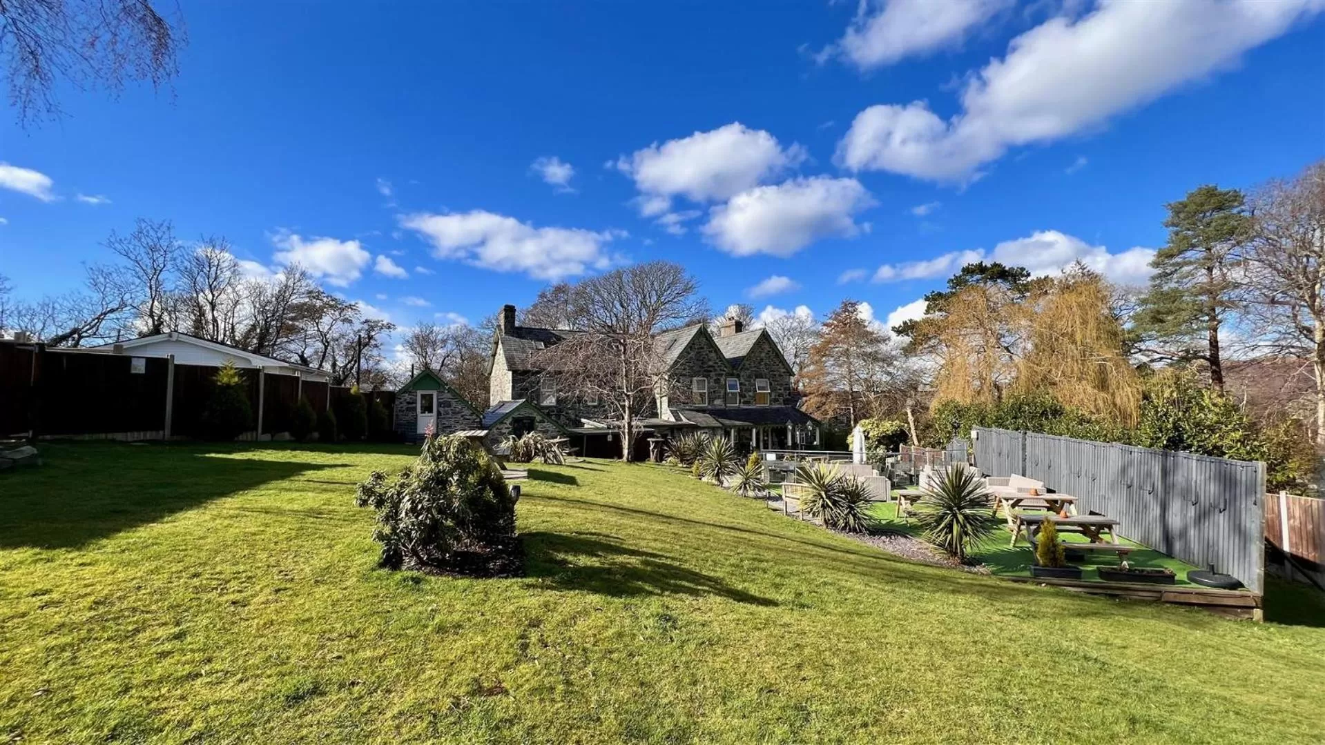 Garden in Hafan Artro