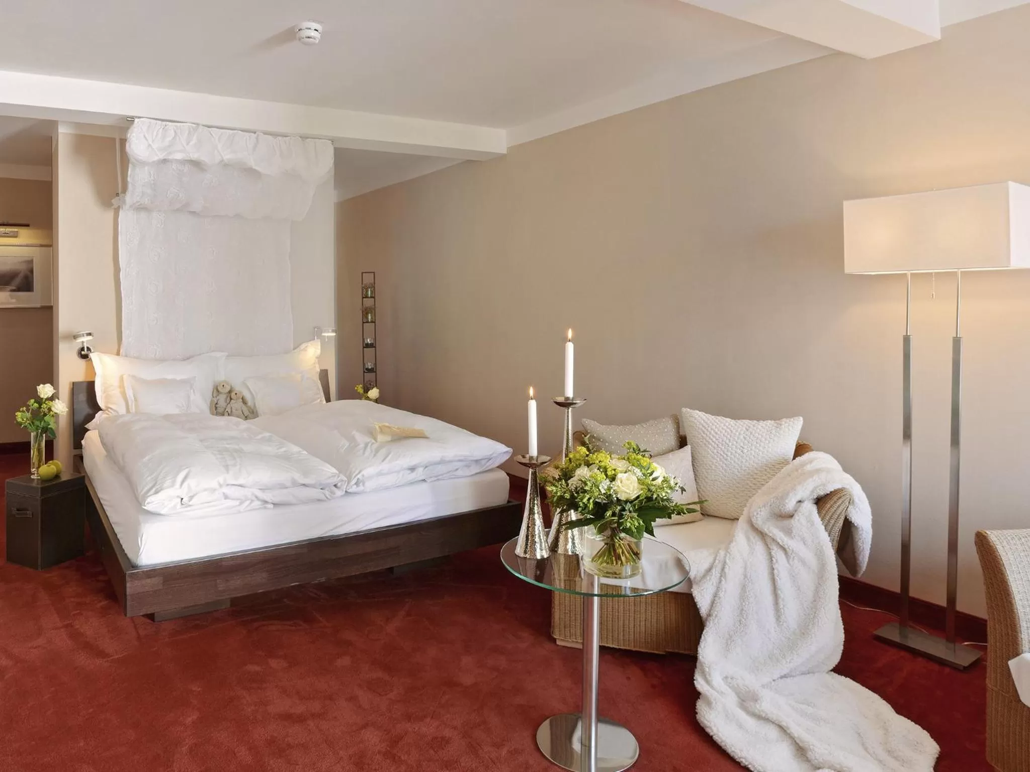 Photo of the whole room, Bed in Rosendomizil