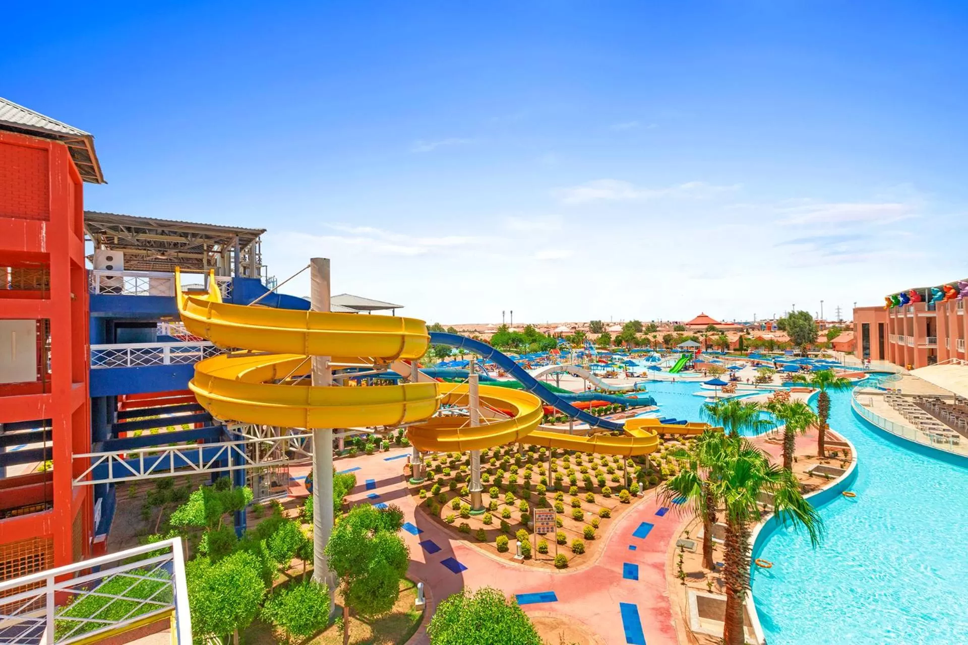 Aqua park in Neverland City Hurghada - Pickalbatros