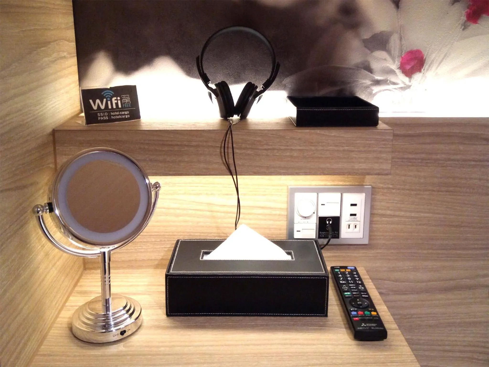 Photo of the whole room in HOTEL Cargo Shinsaibashi