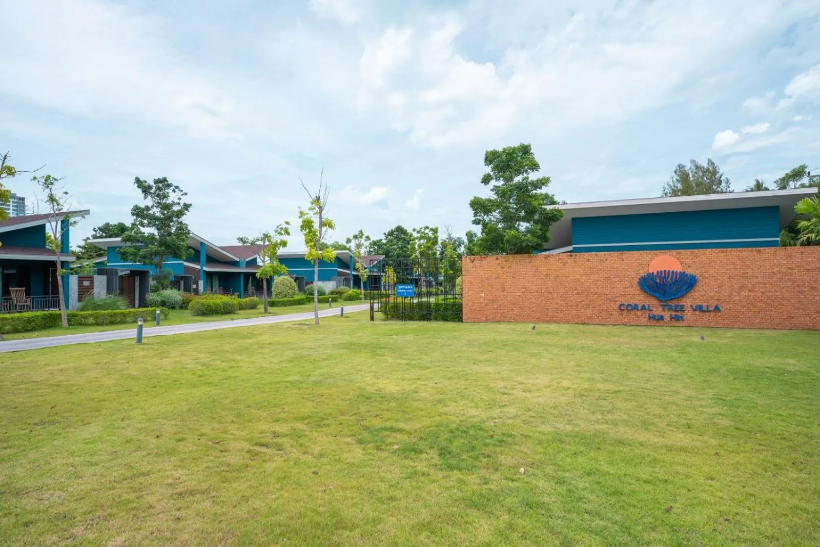 Garden in Coral Tree Villa Huahin
