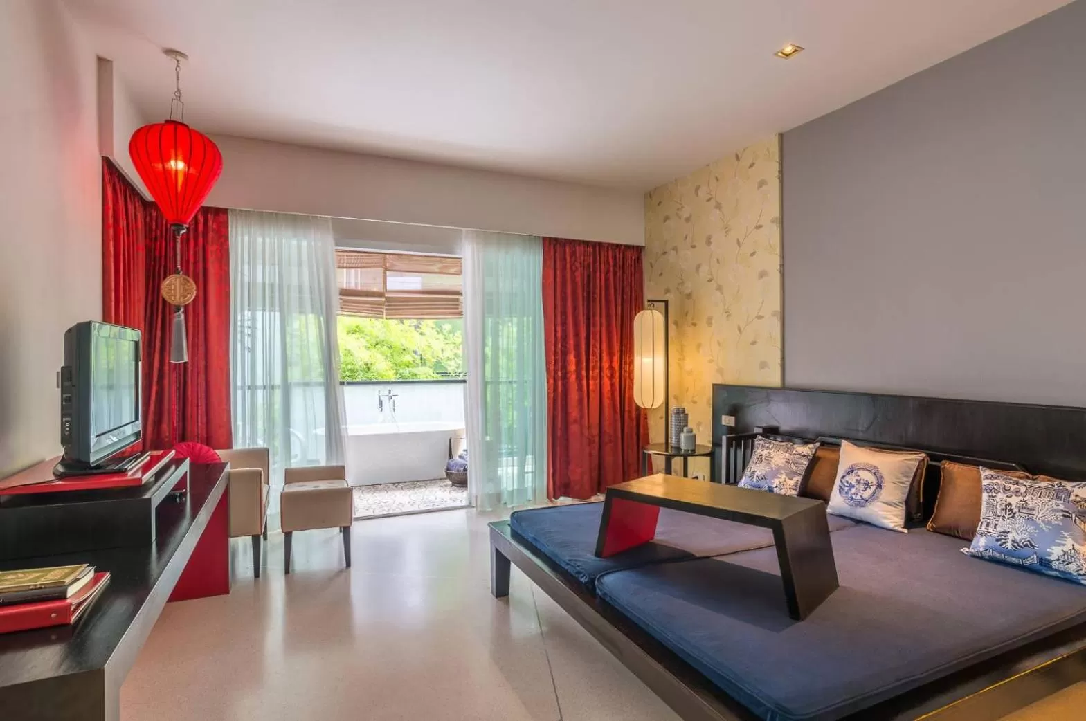 Deluxe Double Room in Red Ginger Chic Resort - SHA Extra Plus